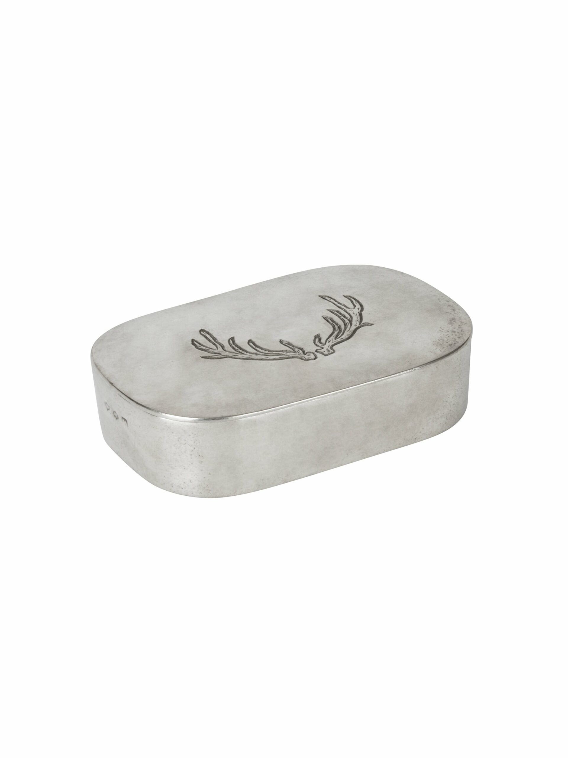 MATCH Pewter Antler Box