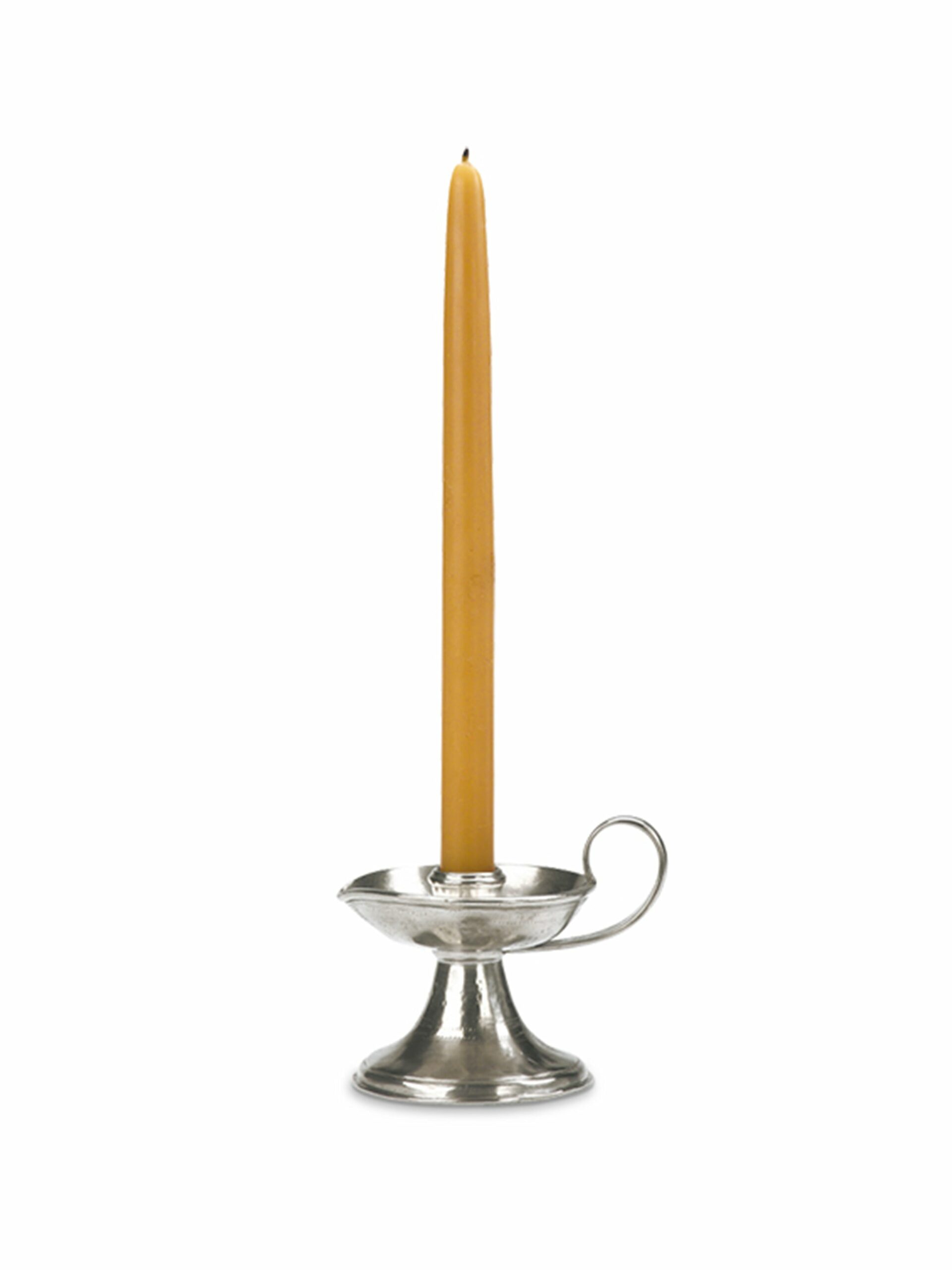 MATCH Pewter Bedside Candlestick