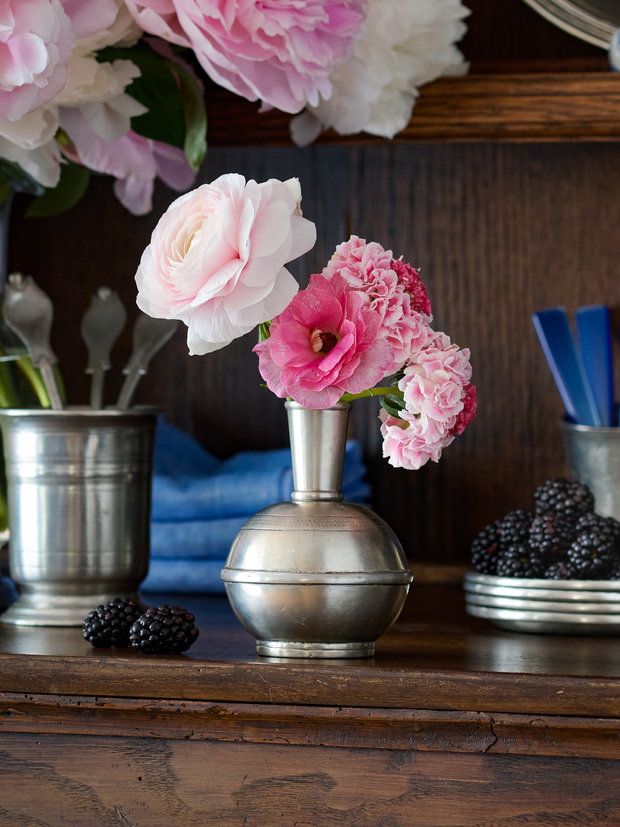 MATCH Pewter Bud Vase