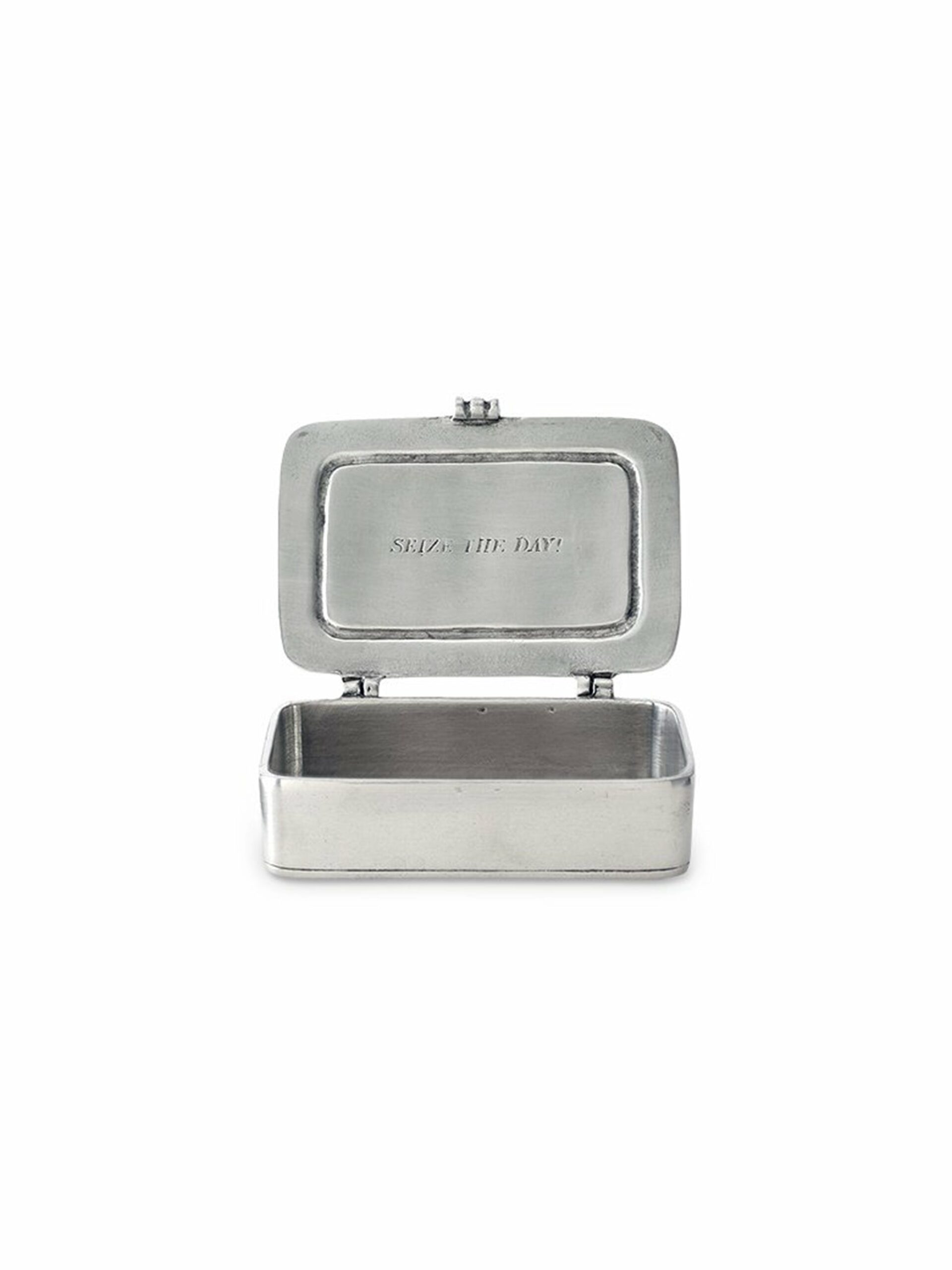 MATCH Pewter Carpe Diem Box