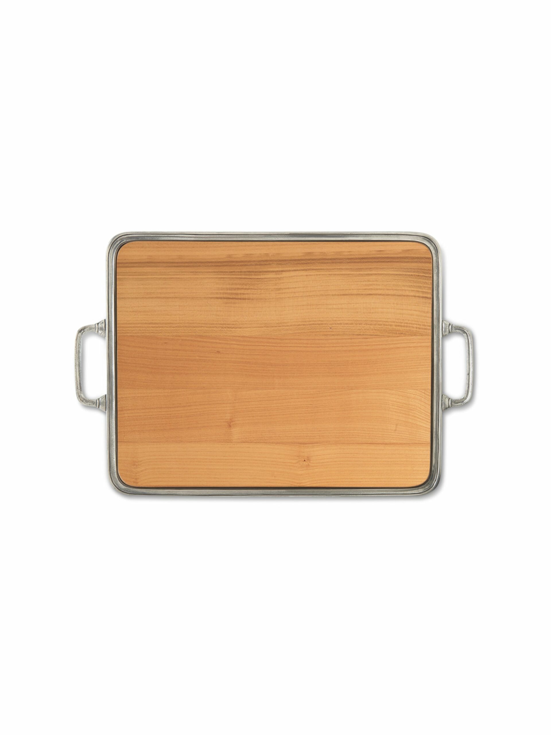 MATCH Pewter Cheese Tray with Handles