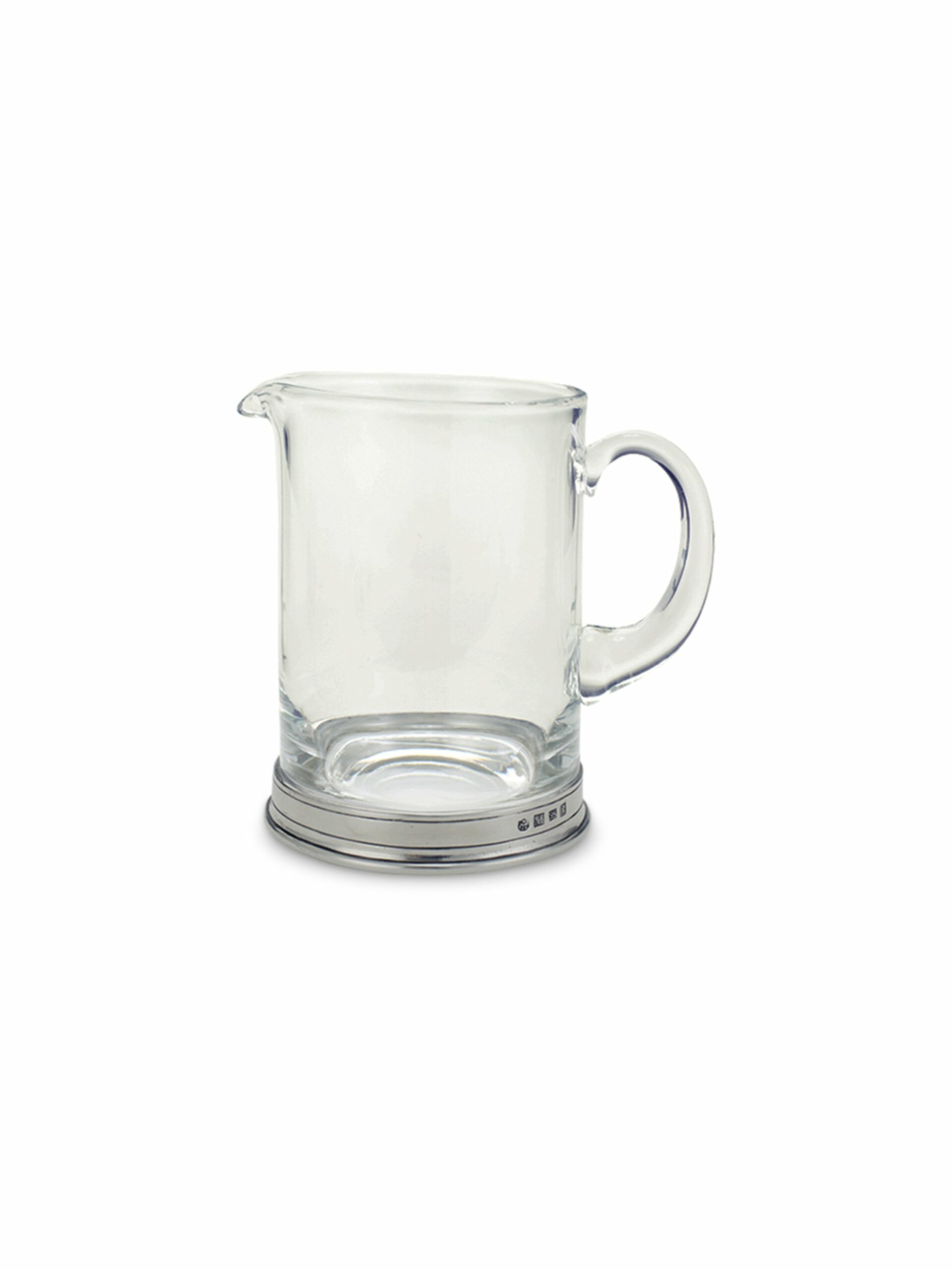 MATCH Pewter Crystal Branch Bar Pitcher