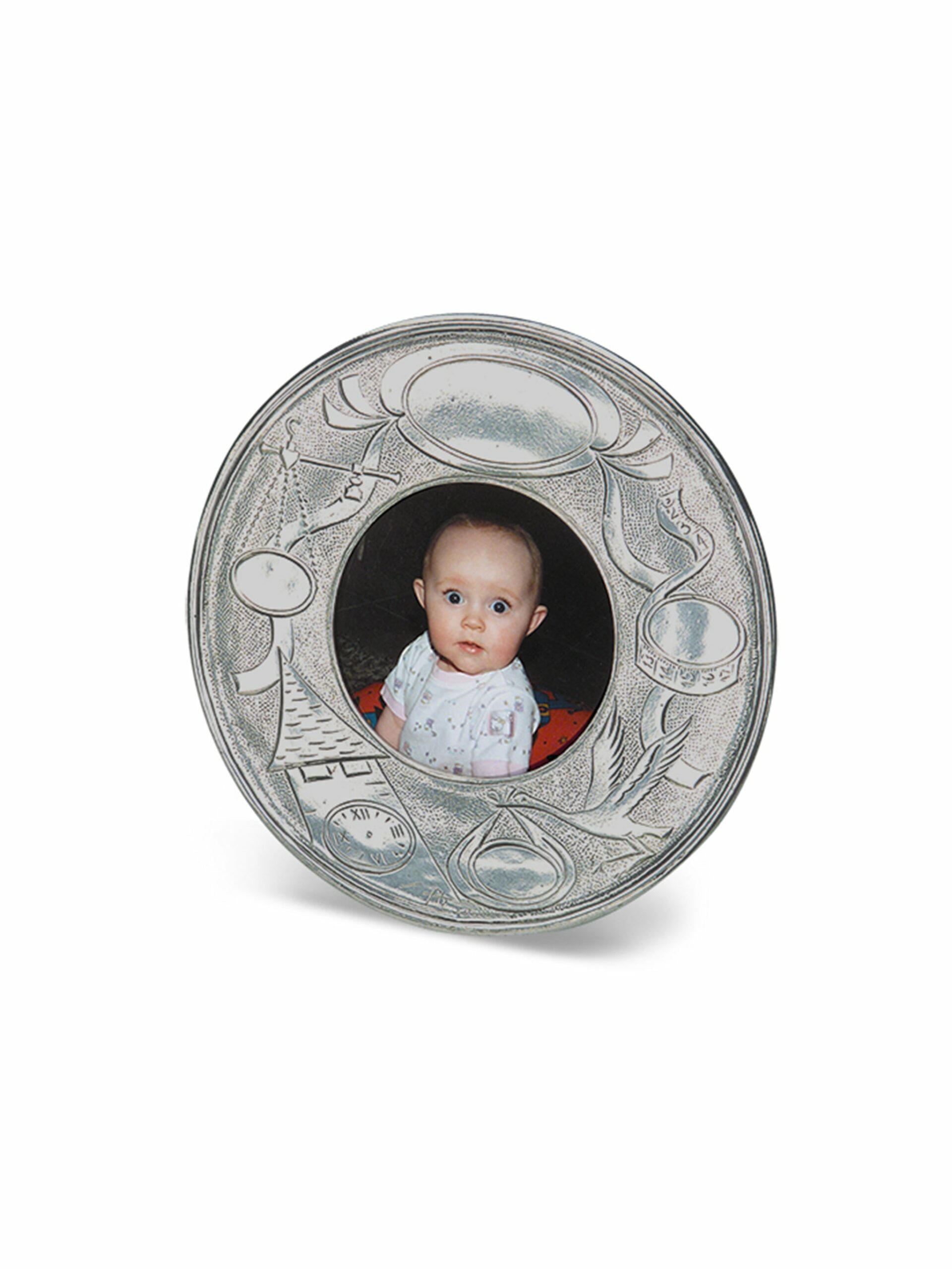 MATCH Pewter Custom Engraved Baby Frame