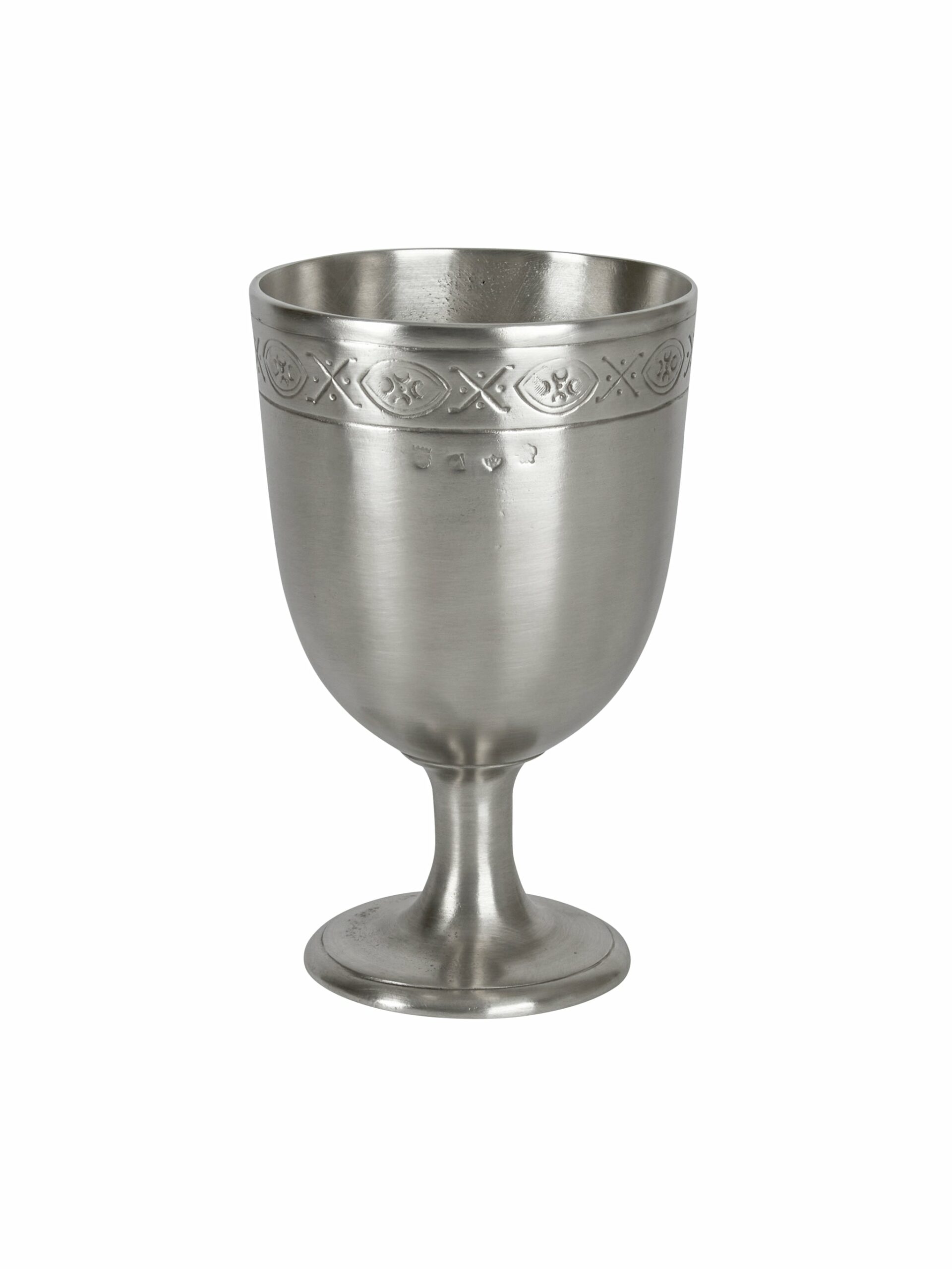 MATCH Pewter Engraved Chalice