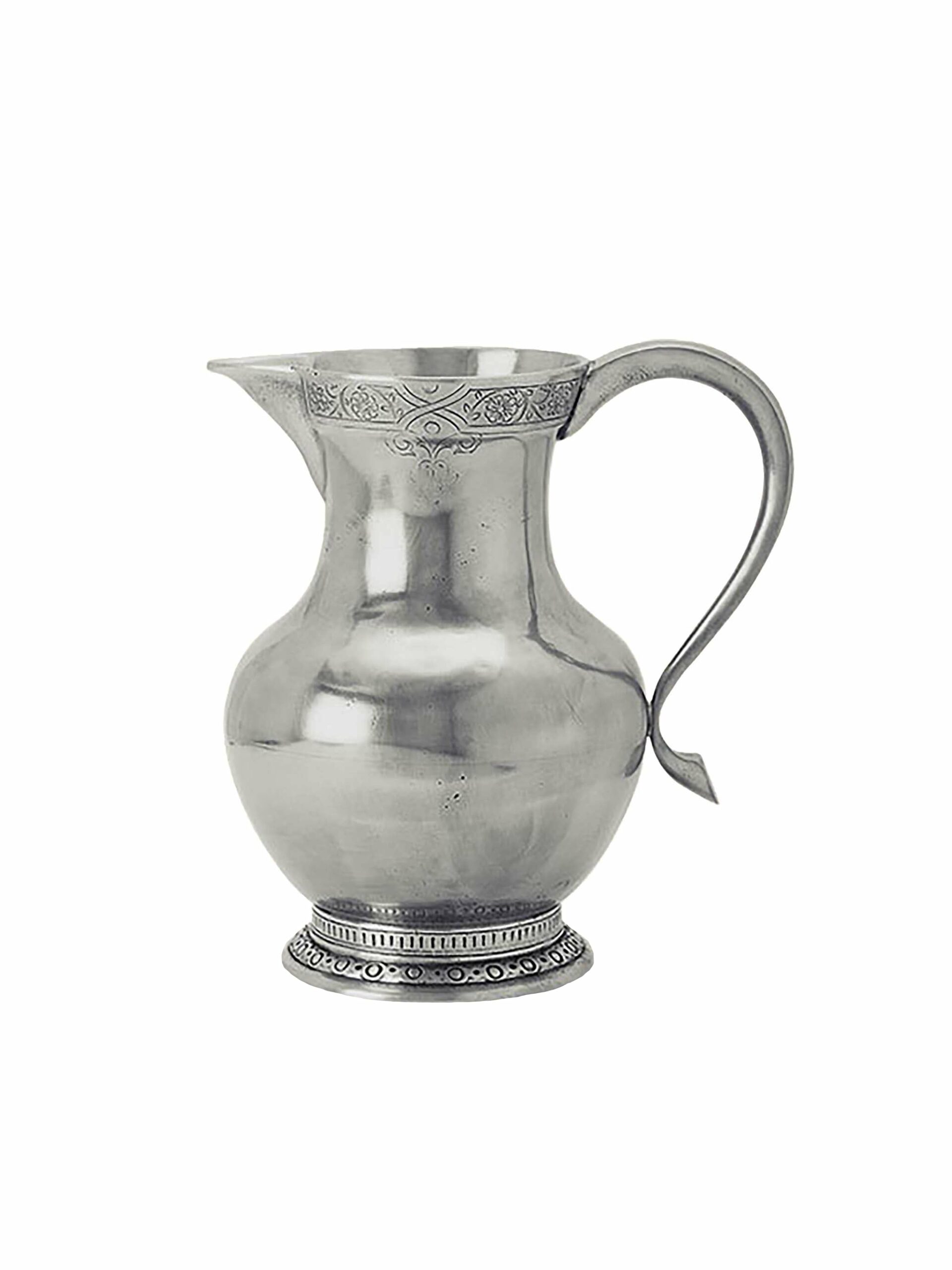 MATCH Pewter Engraved Pitcher