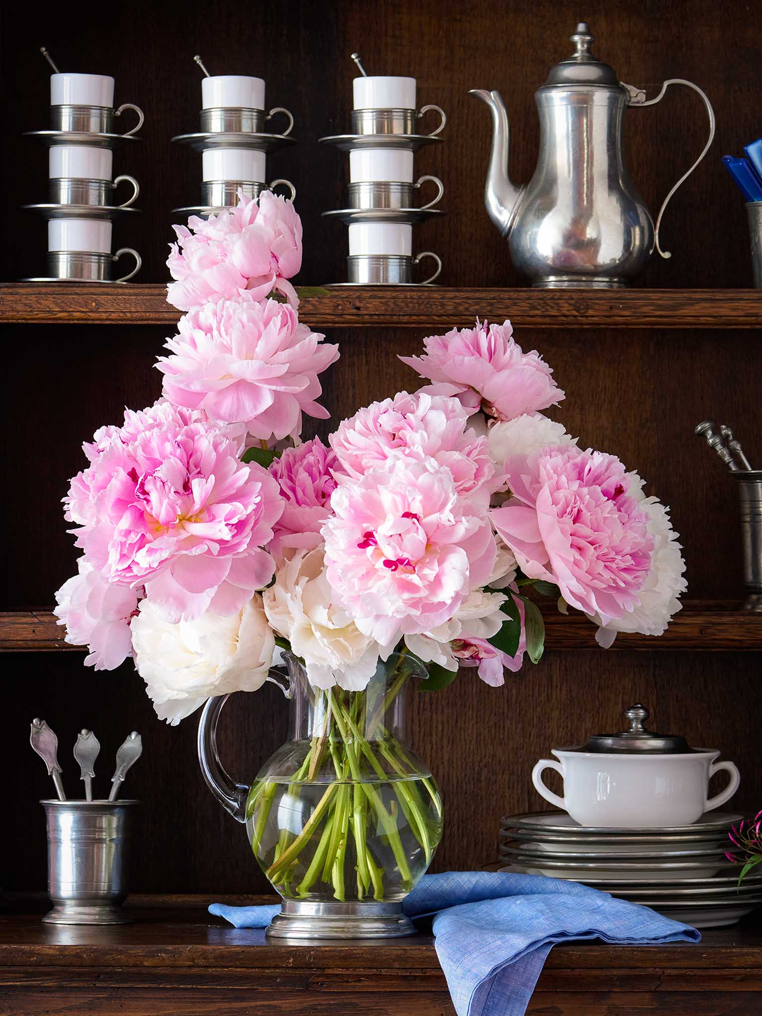 MATCH Pewter Glass Pitcher