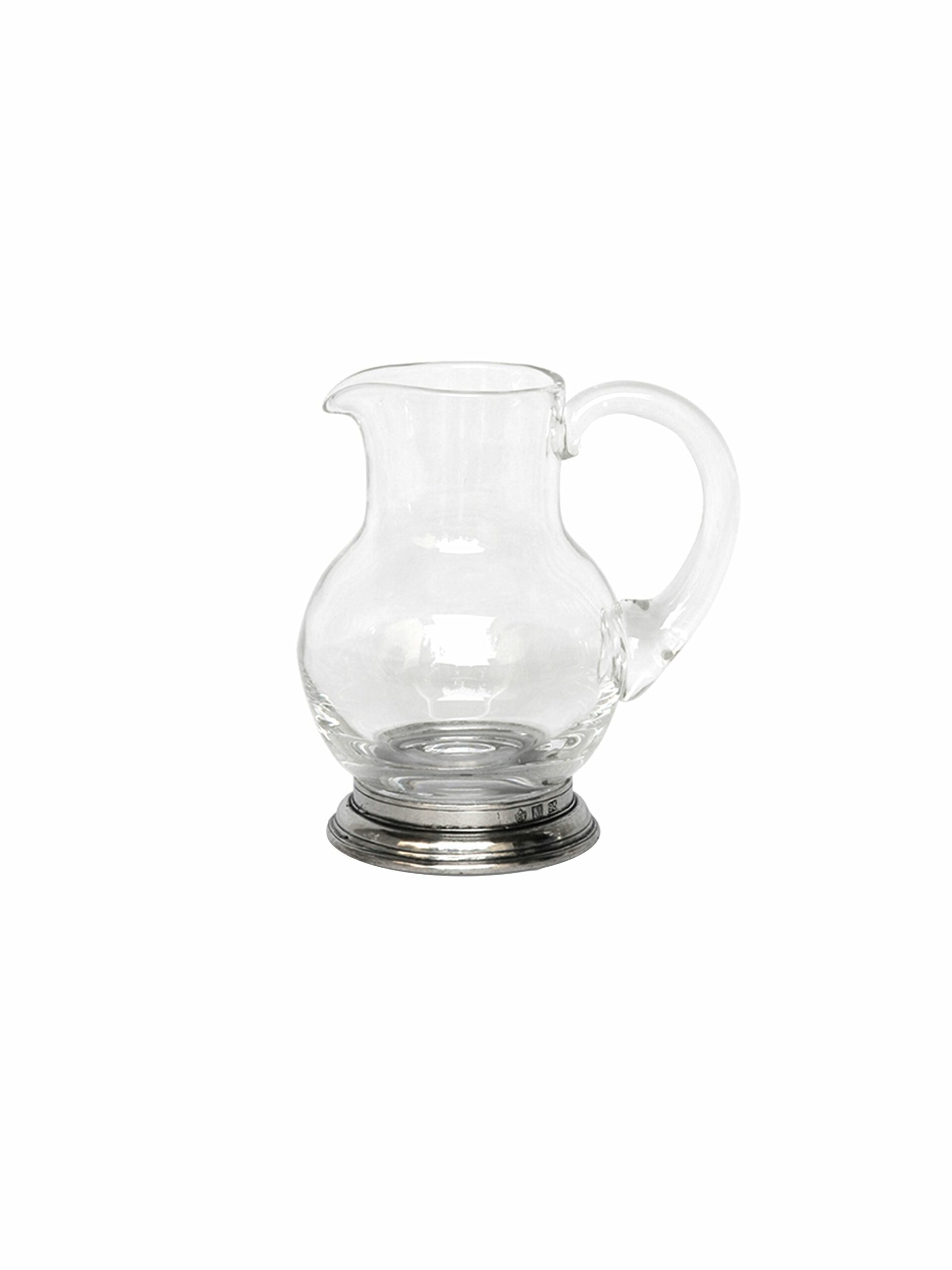 MATCH Pewter Glass Pitcher