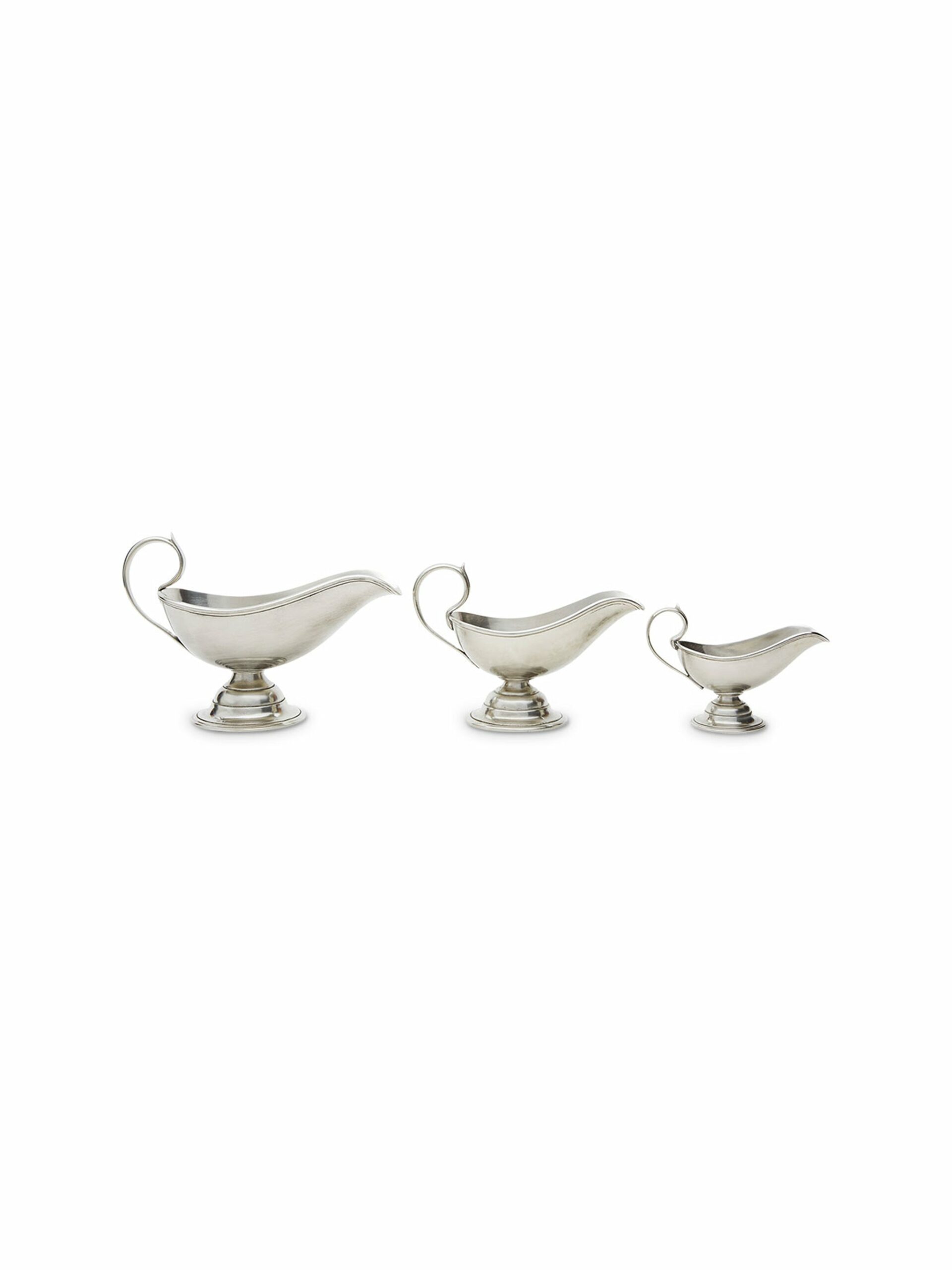 MATCH Pewter Gravy Boat