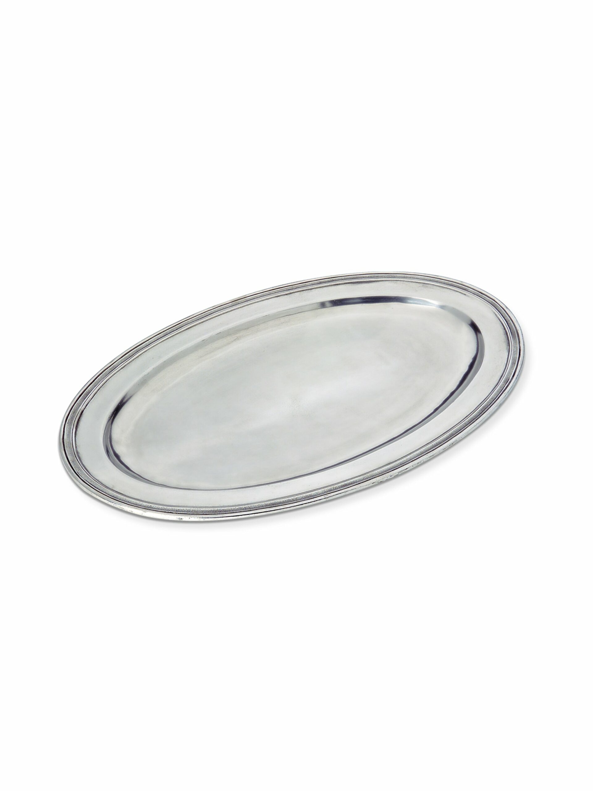 MATCH Pewter Large Oval Platter