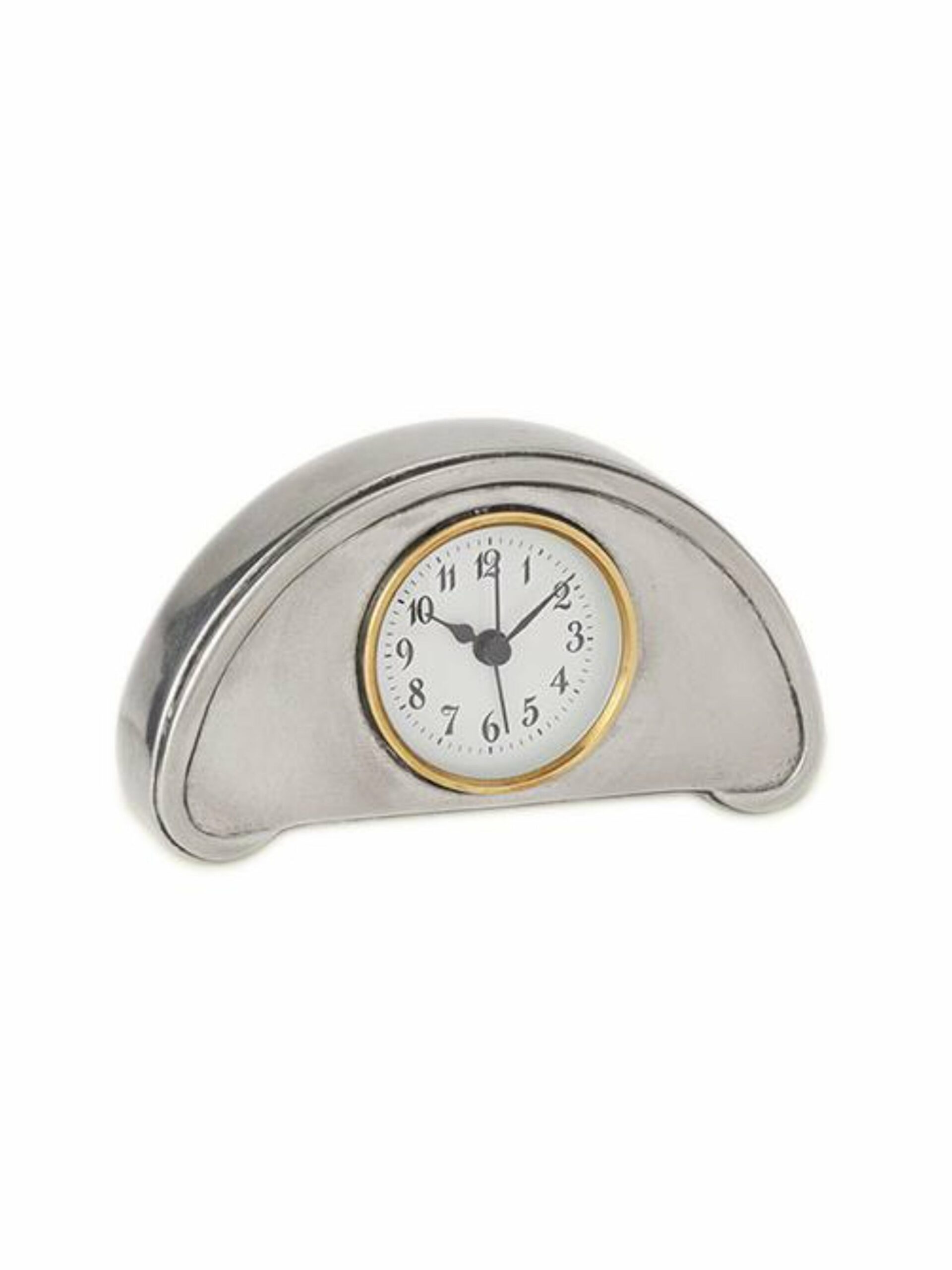 MATCH Pewter Luna Alarm Clock