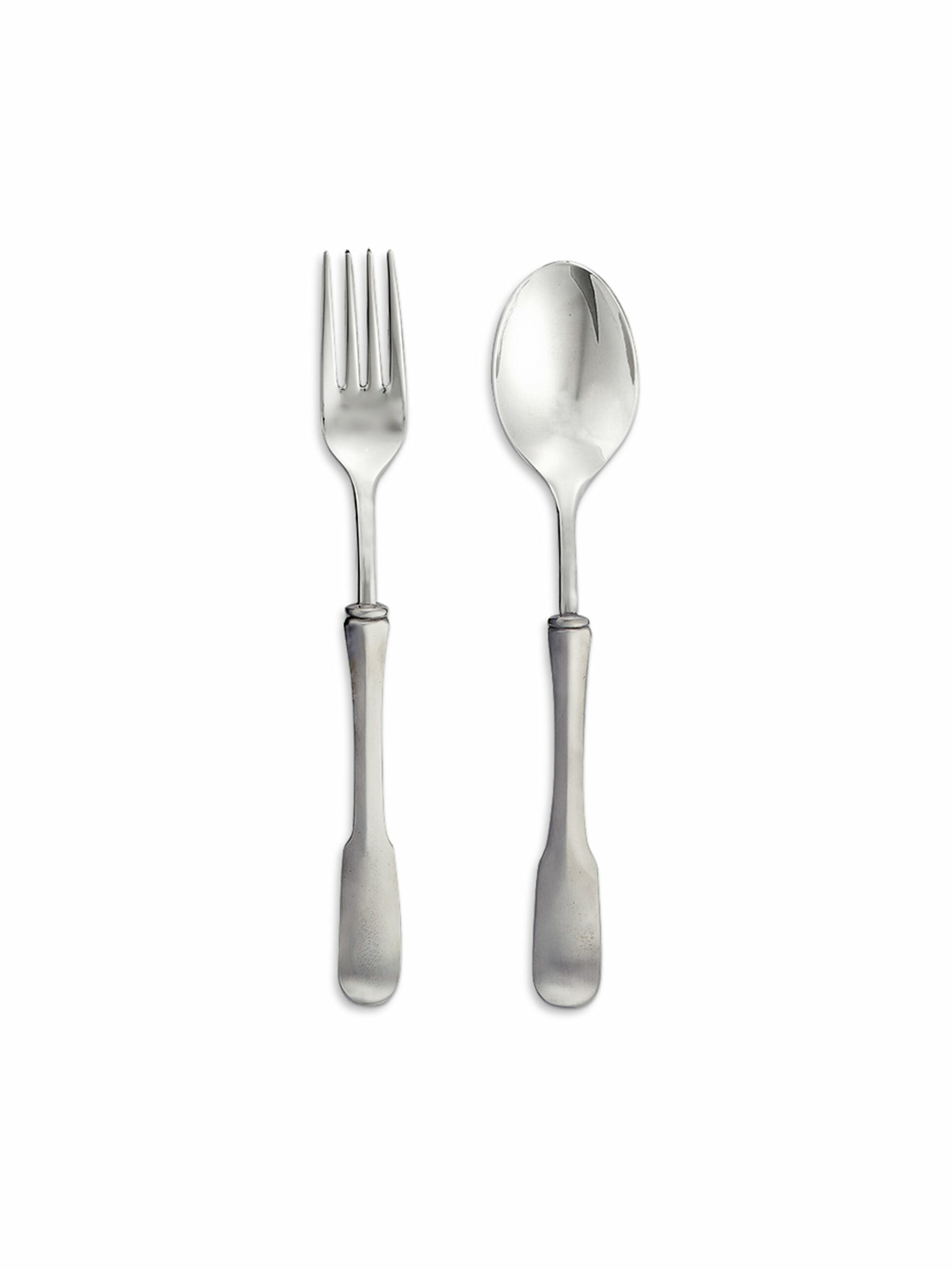 MATCH Pewter Olivia Serving Fork and Spoon