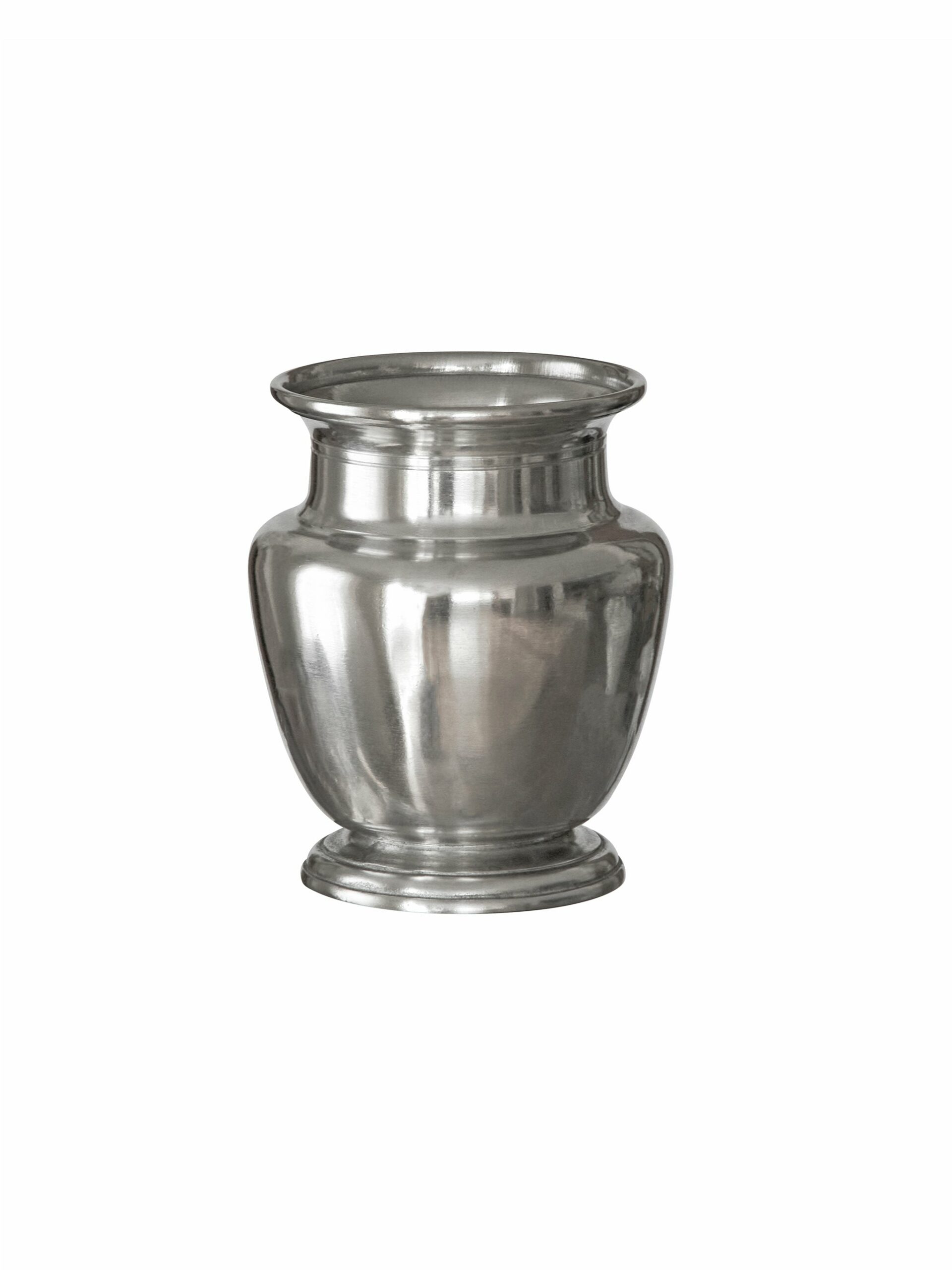 MATCH Pewter Rimmed Vase