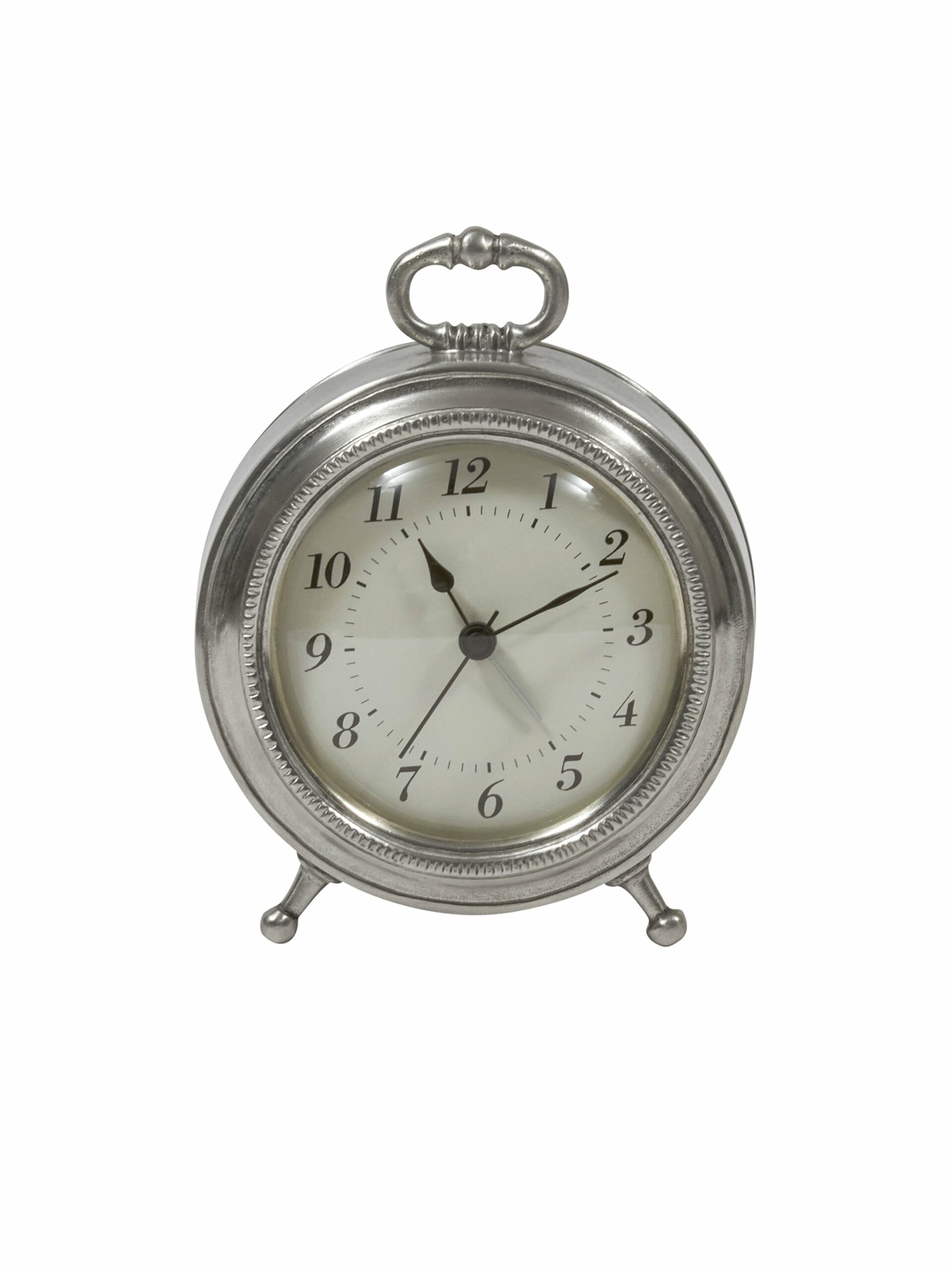 MATCH Pewter Toscana Alarm Clock