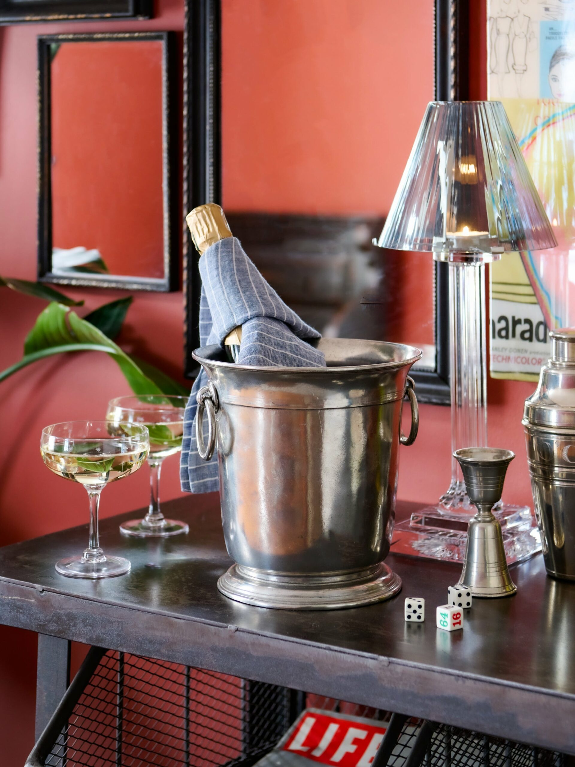 MATCH Pewter Wine Bucket