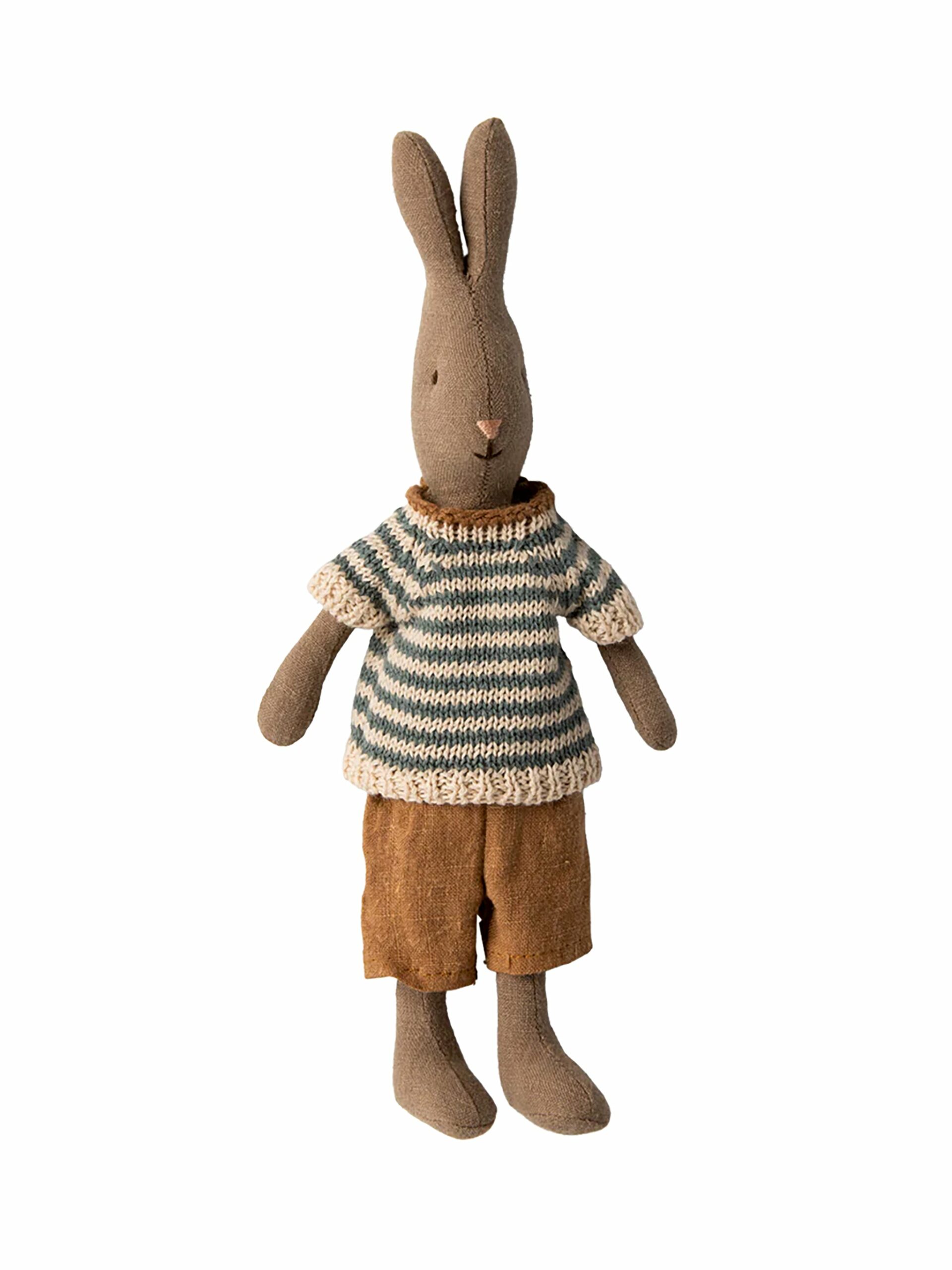 Maileg Brown Rabbit Size 1 with Classic Shirt and Shorts