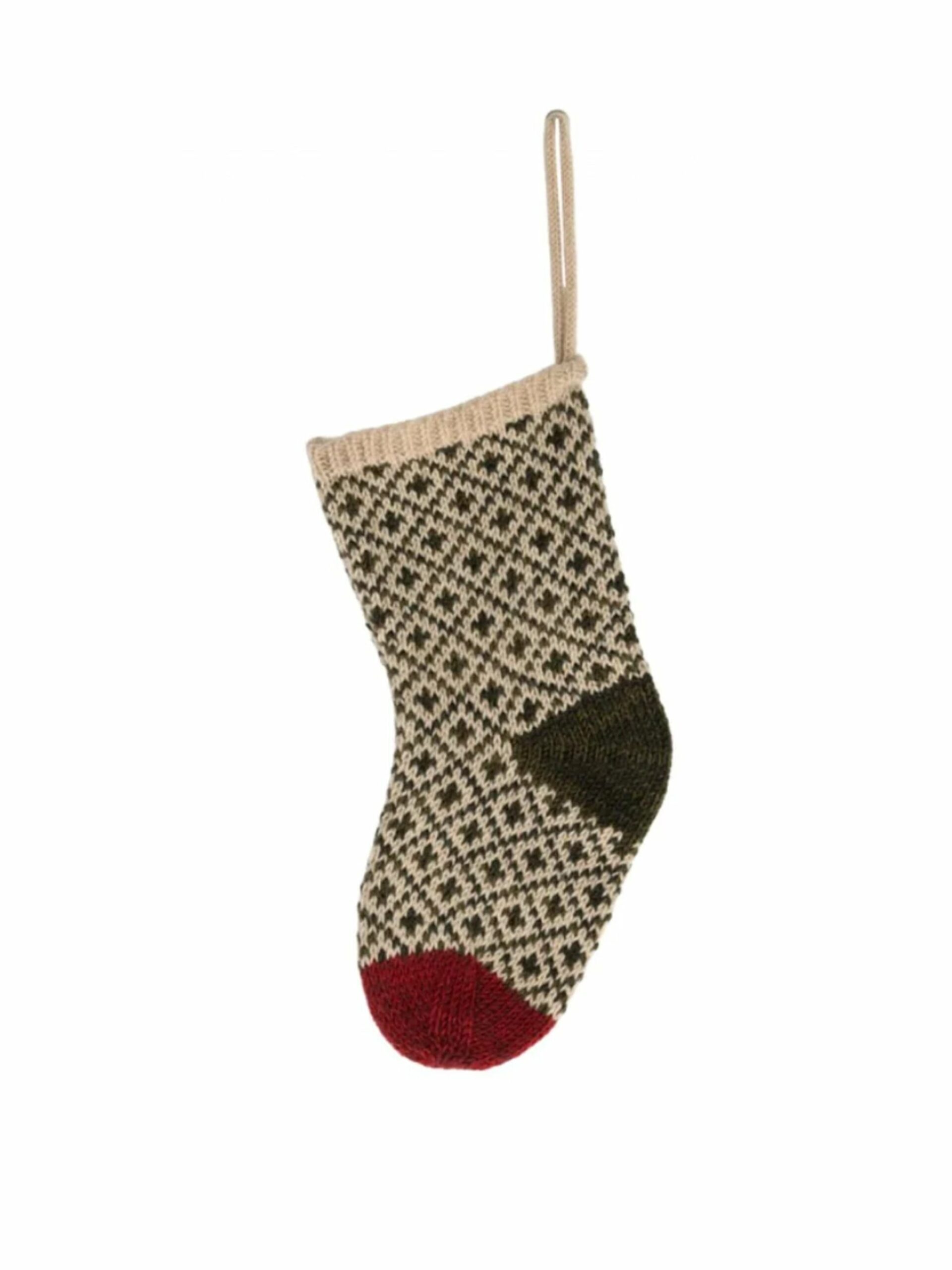 Maileg Christmas Stocking Winter Green