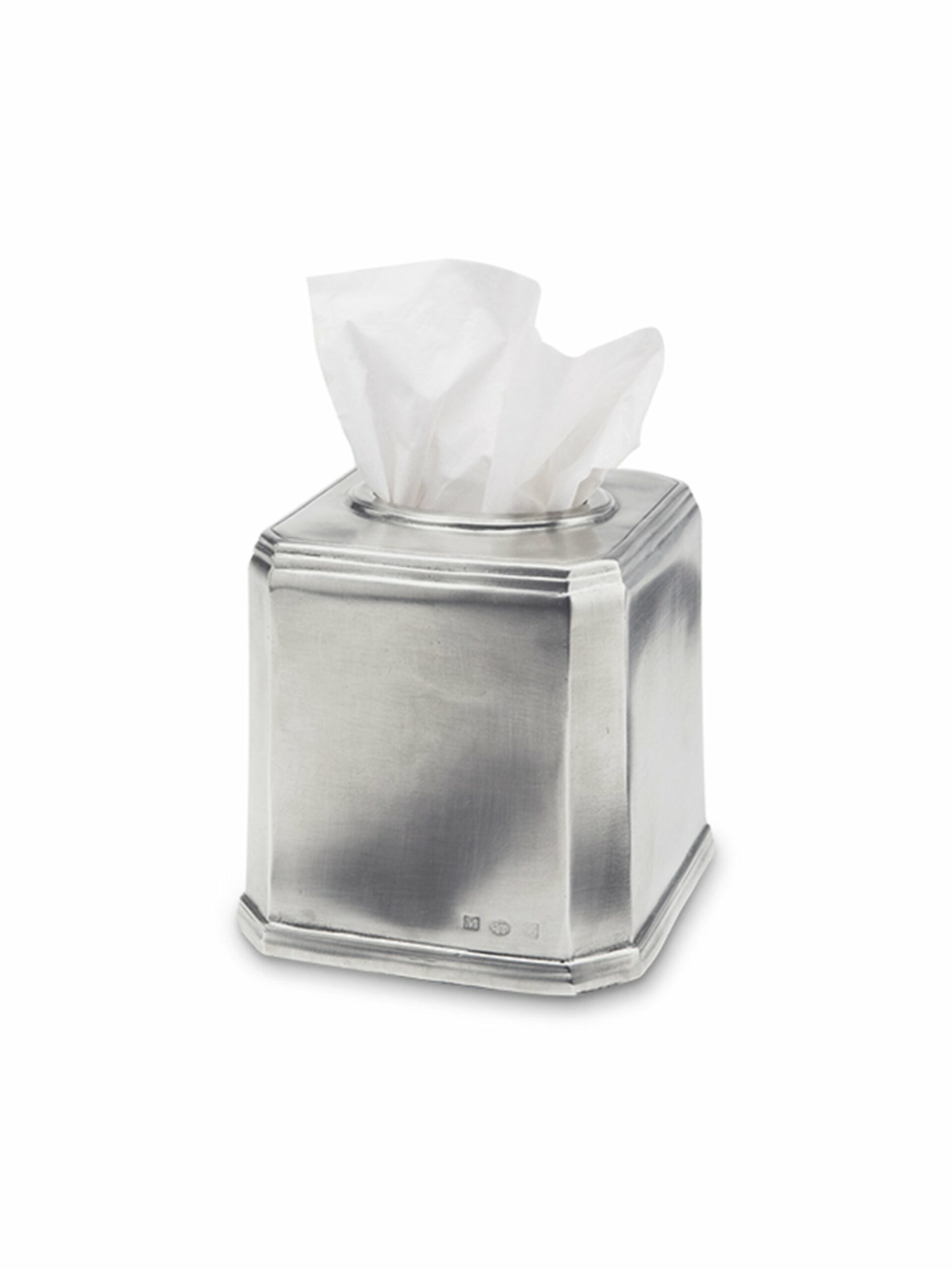 MATCH Pewter Dolomiti Tissue Box