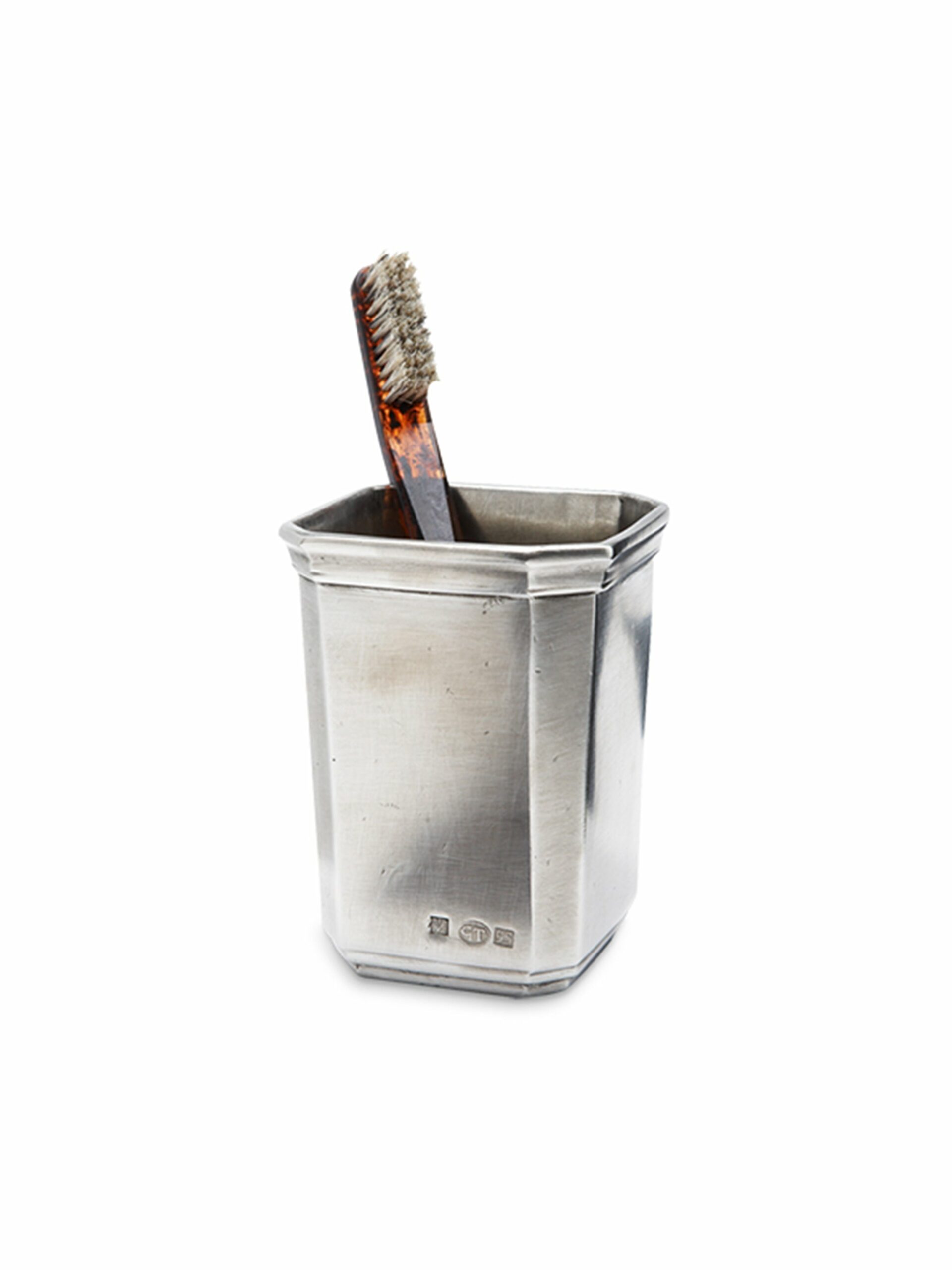 MATCH Pewter Dolomiti Toothbrush Cup