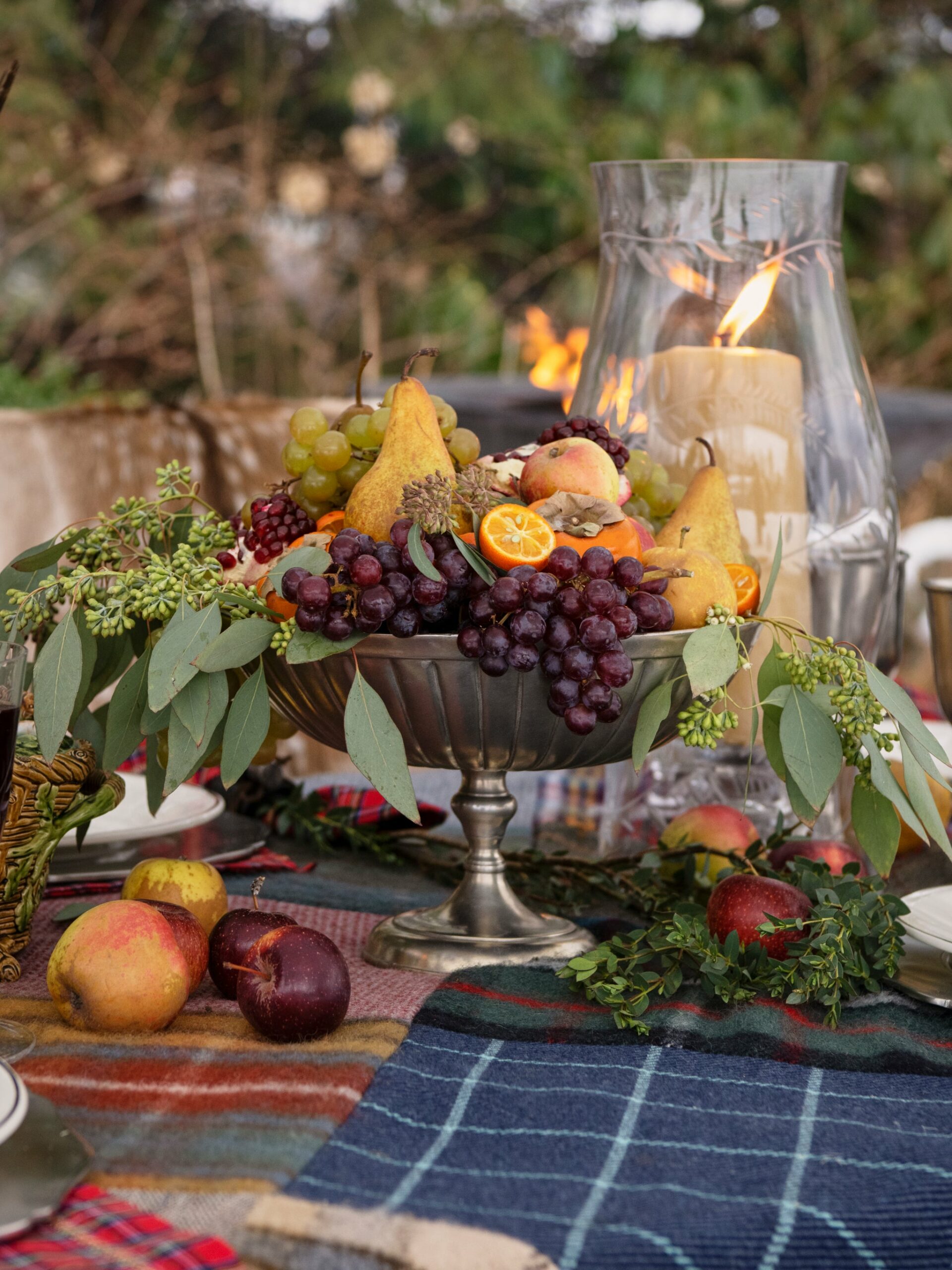 MATCH Pewter Roman Centerpiece