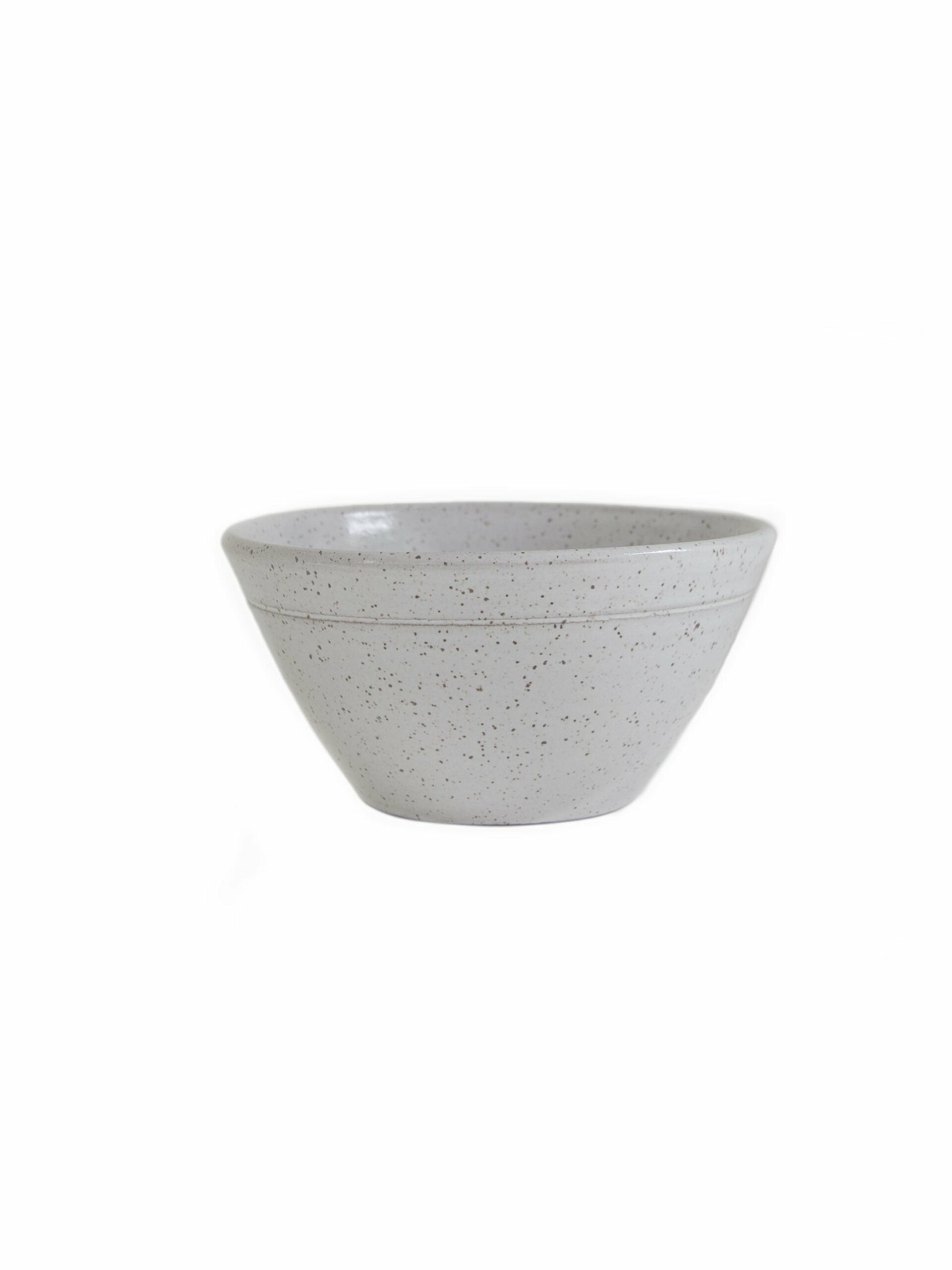 McQueen Pottery Speckled V Shaped Bowl