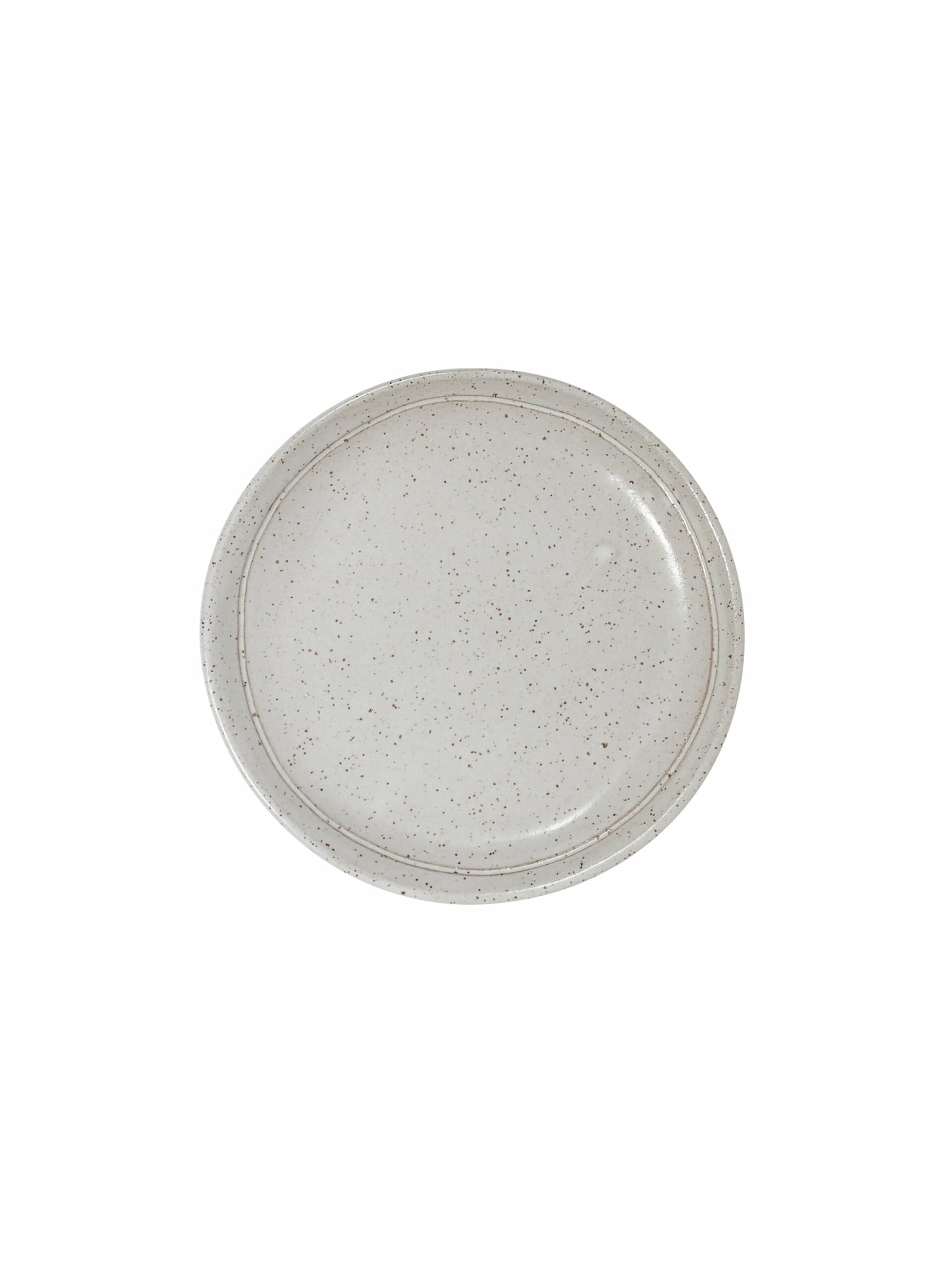 McQueen Pottery Speckled Bread Plate