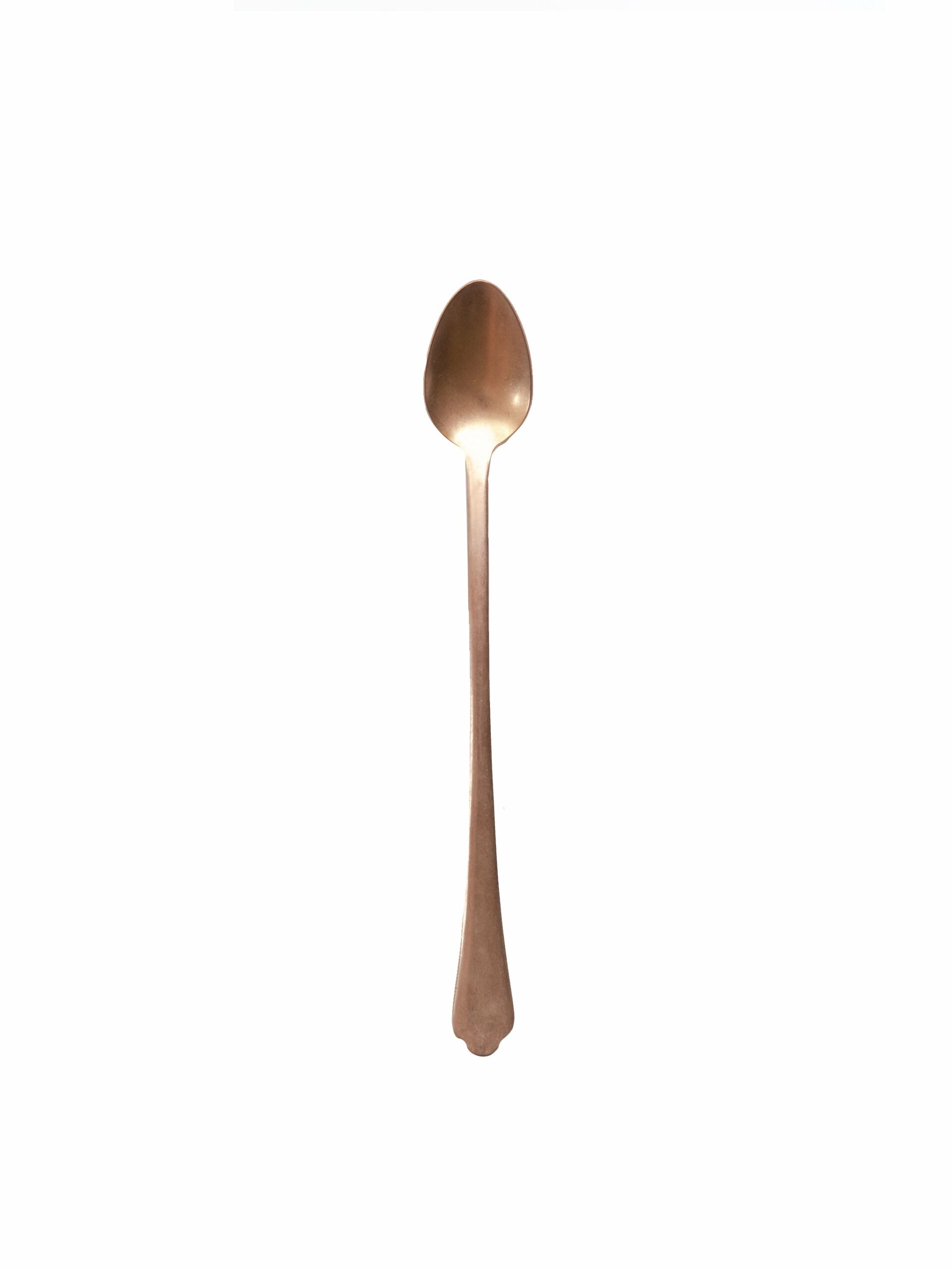 Mepra Vintage Bronze Pewter Iced Tea Spoon