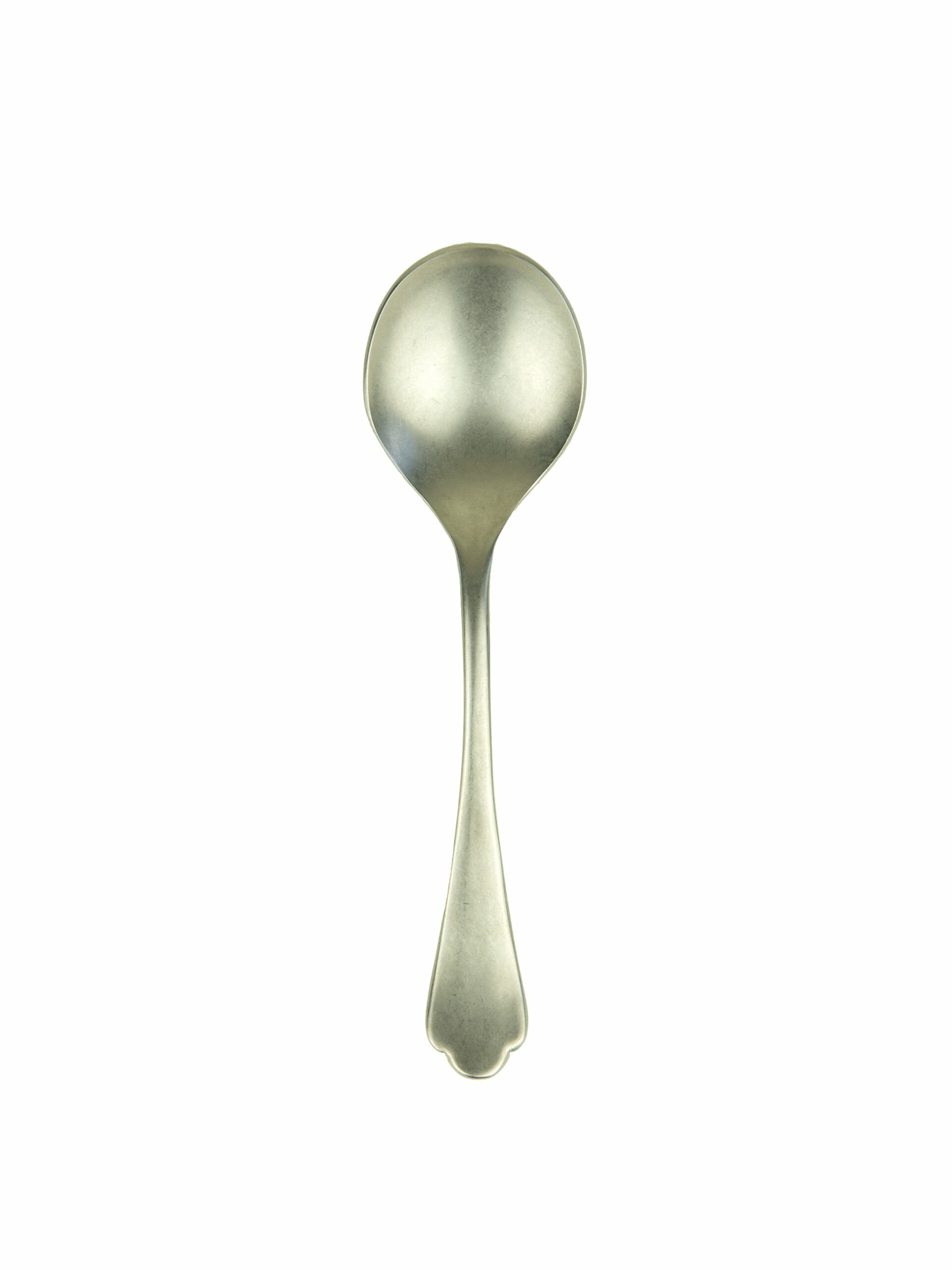 Mepra Vintage Champagne Pewter Soup Spoon