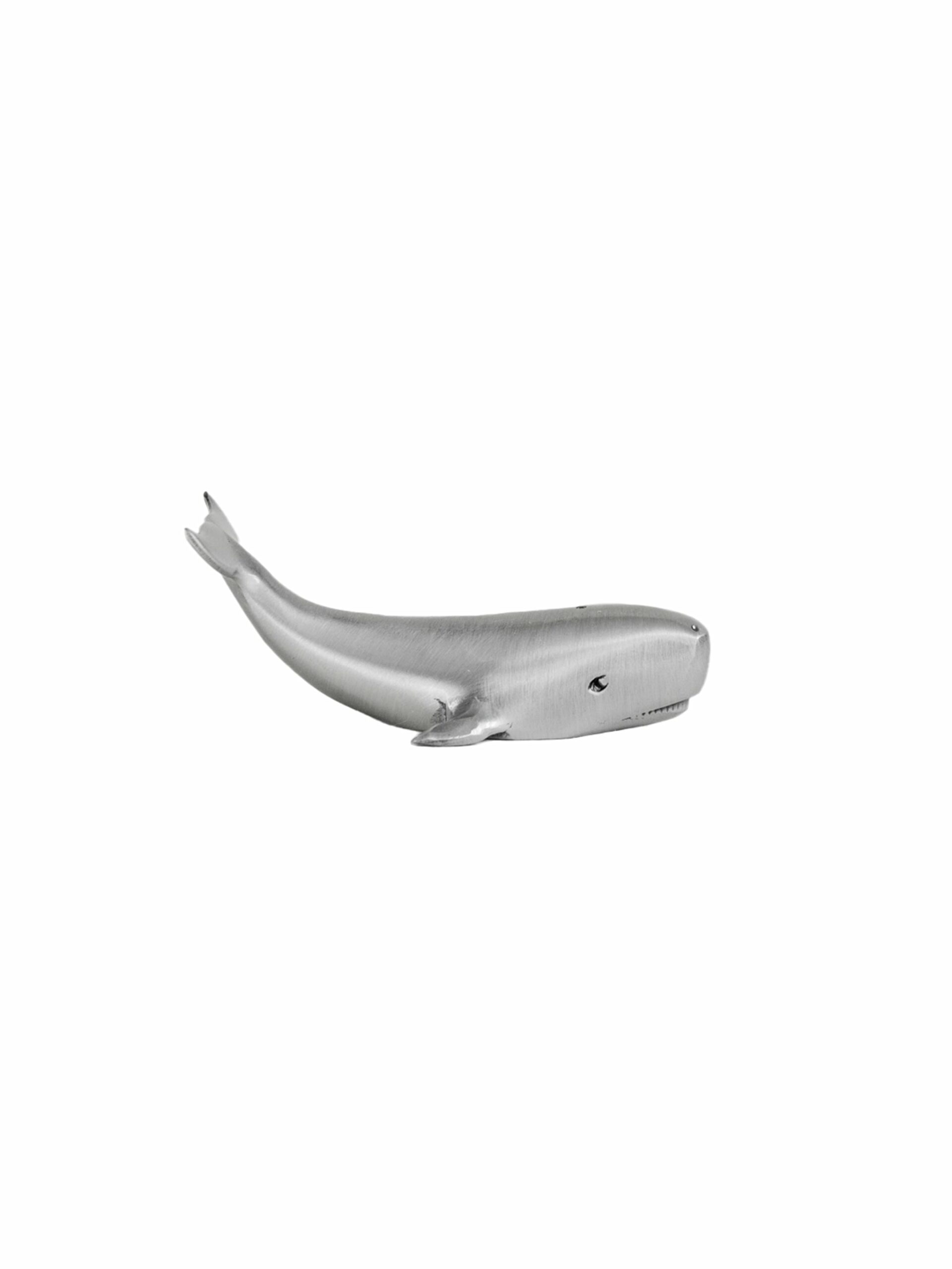 Moby Whale Pewter Bottle Opener