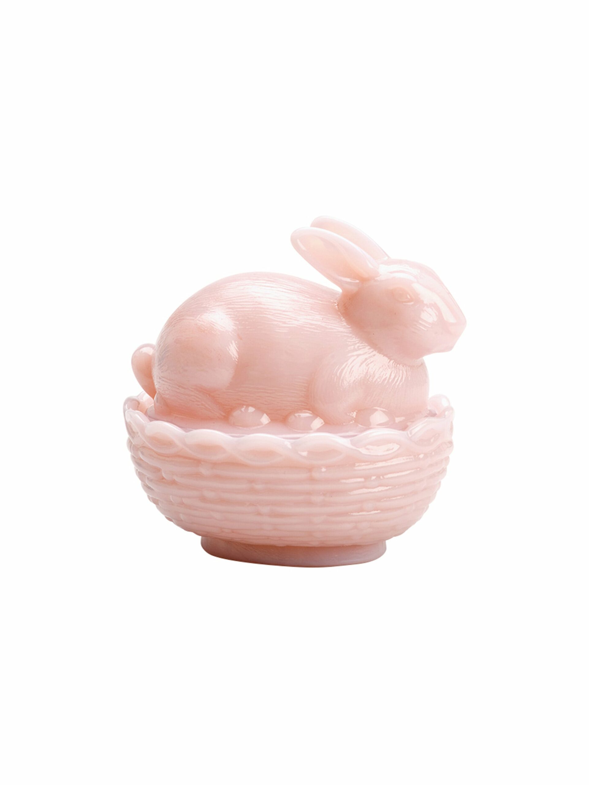 Mosser Glass Pink Bunny