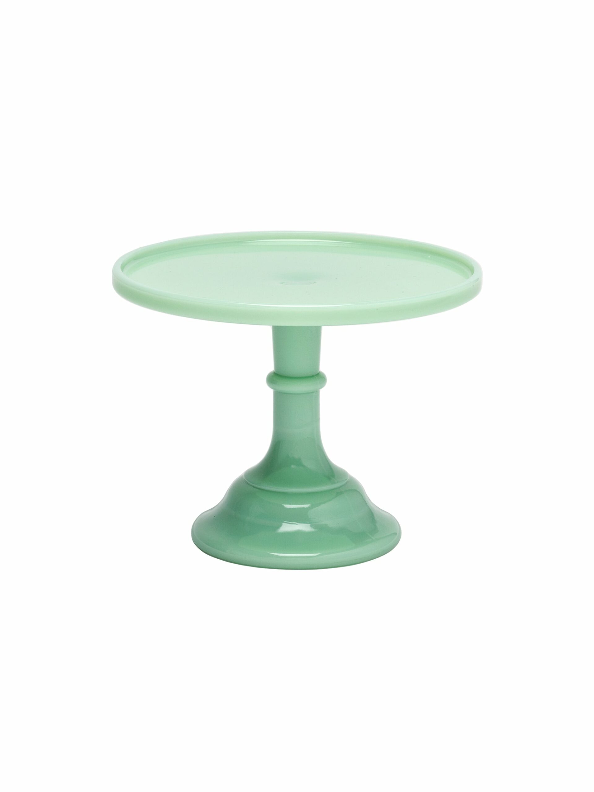 Mosser Glass Jade Cake Stand