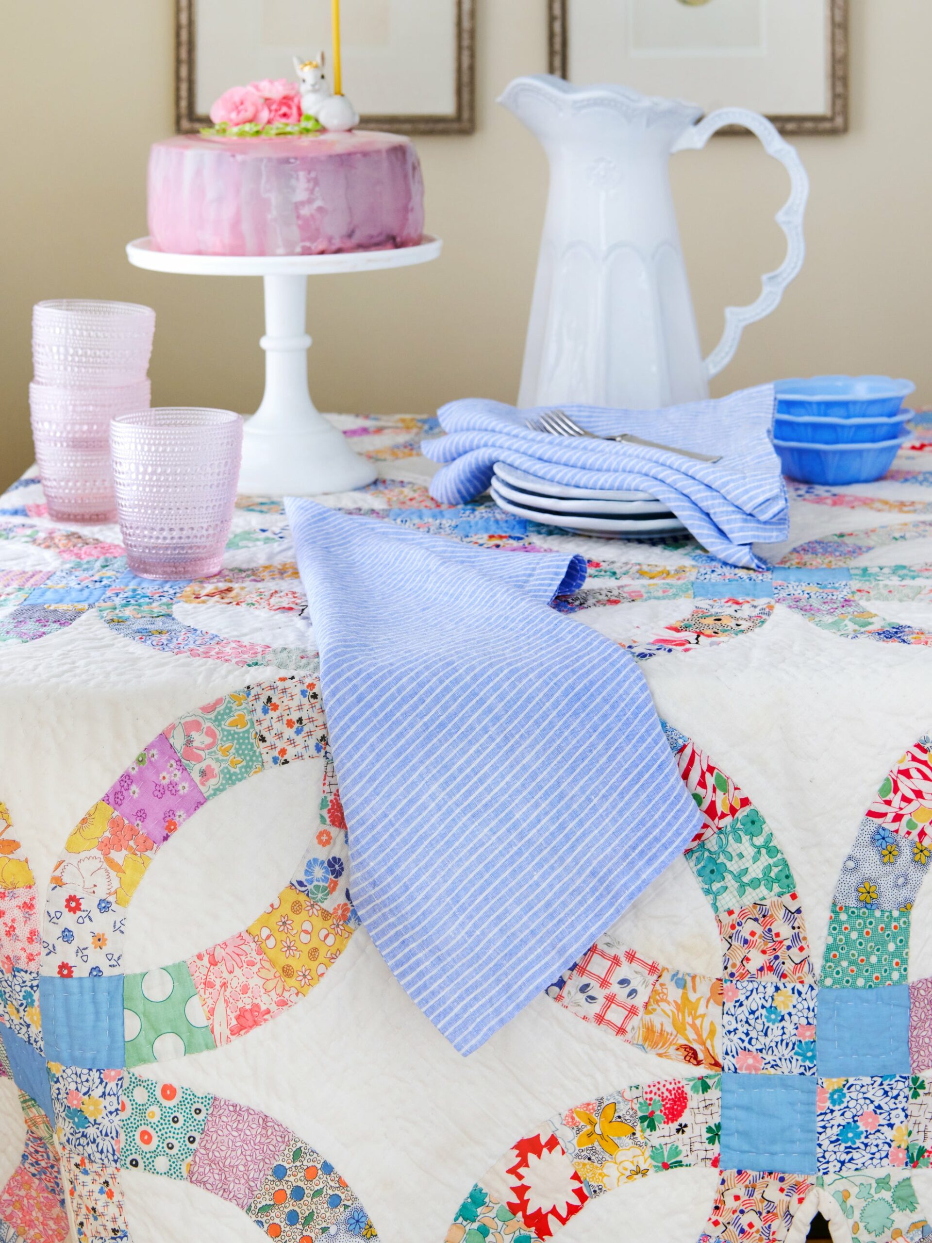 Nauset Stripe Linen Napkins