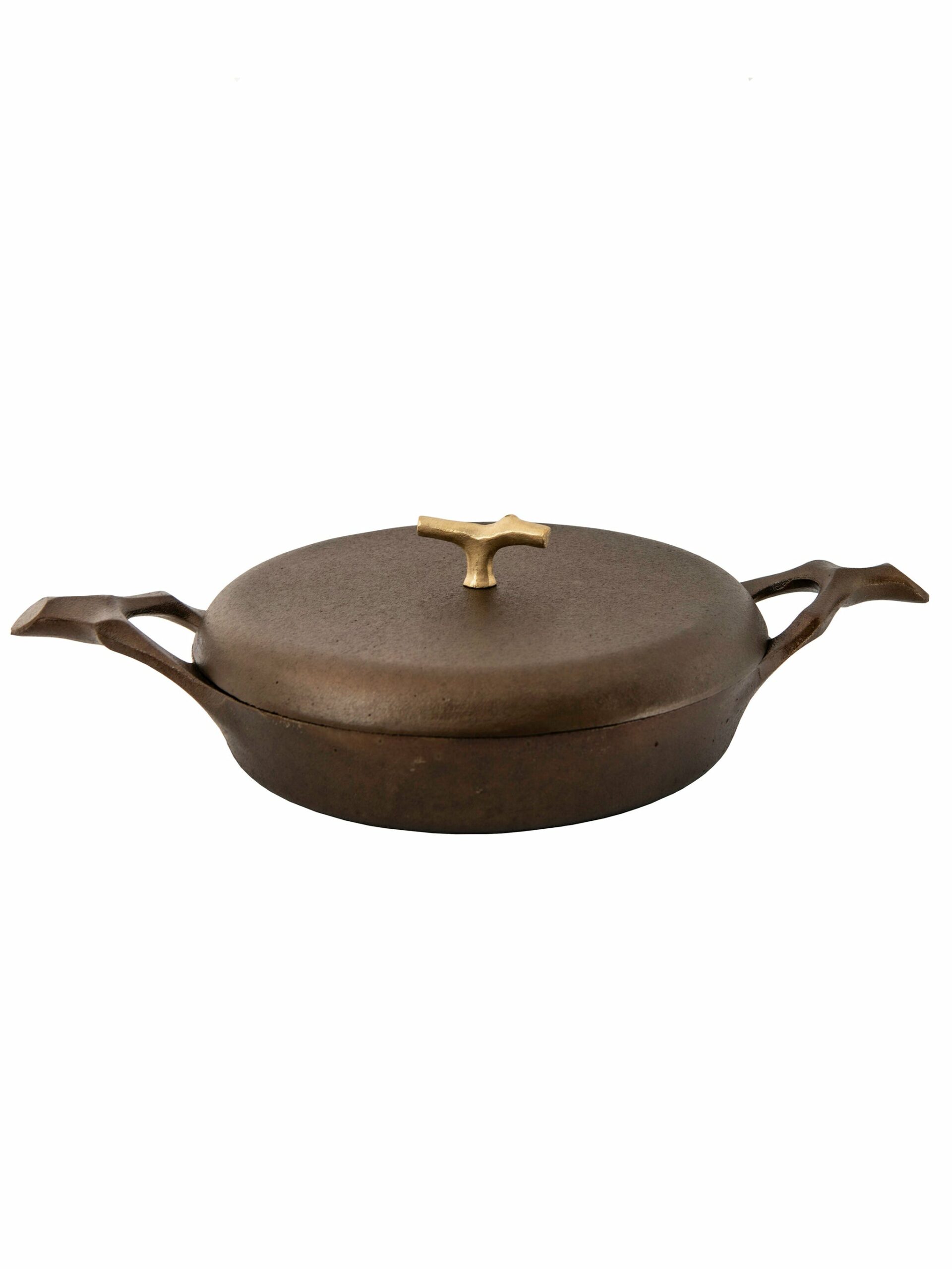 Nest Homeware Cast Iron Braising Pan with Lid