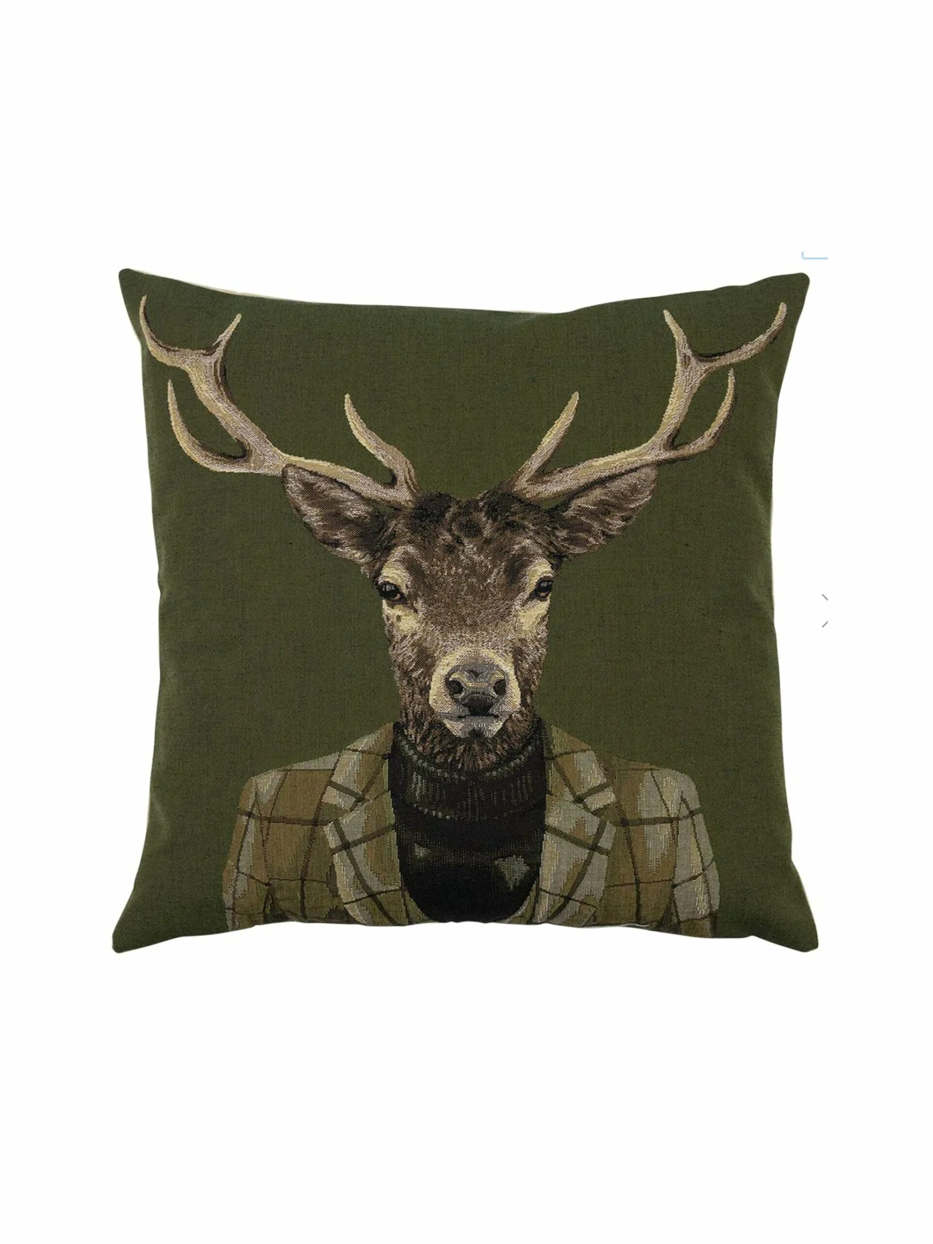 Stag Olive Dressed Down Pillow