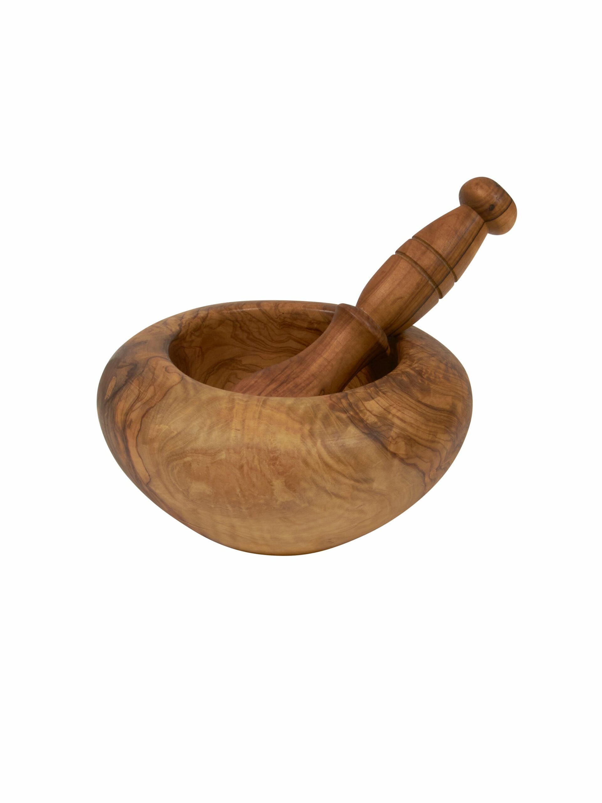 Olive Wood Mortar and Pestle