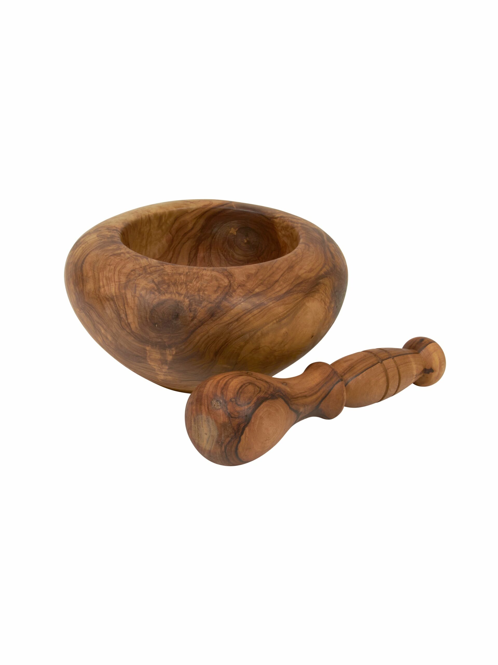 Olive Wood Mortar and Pestle