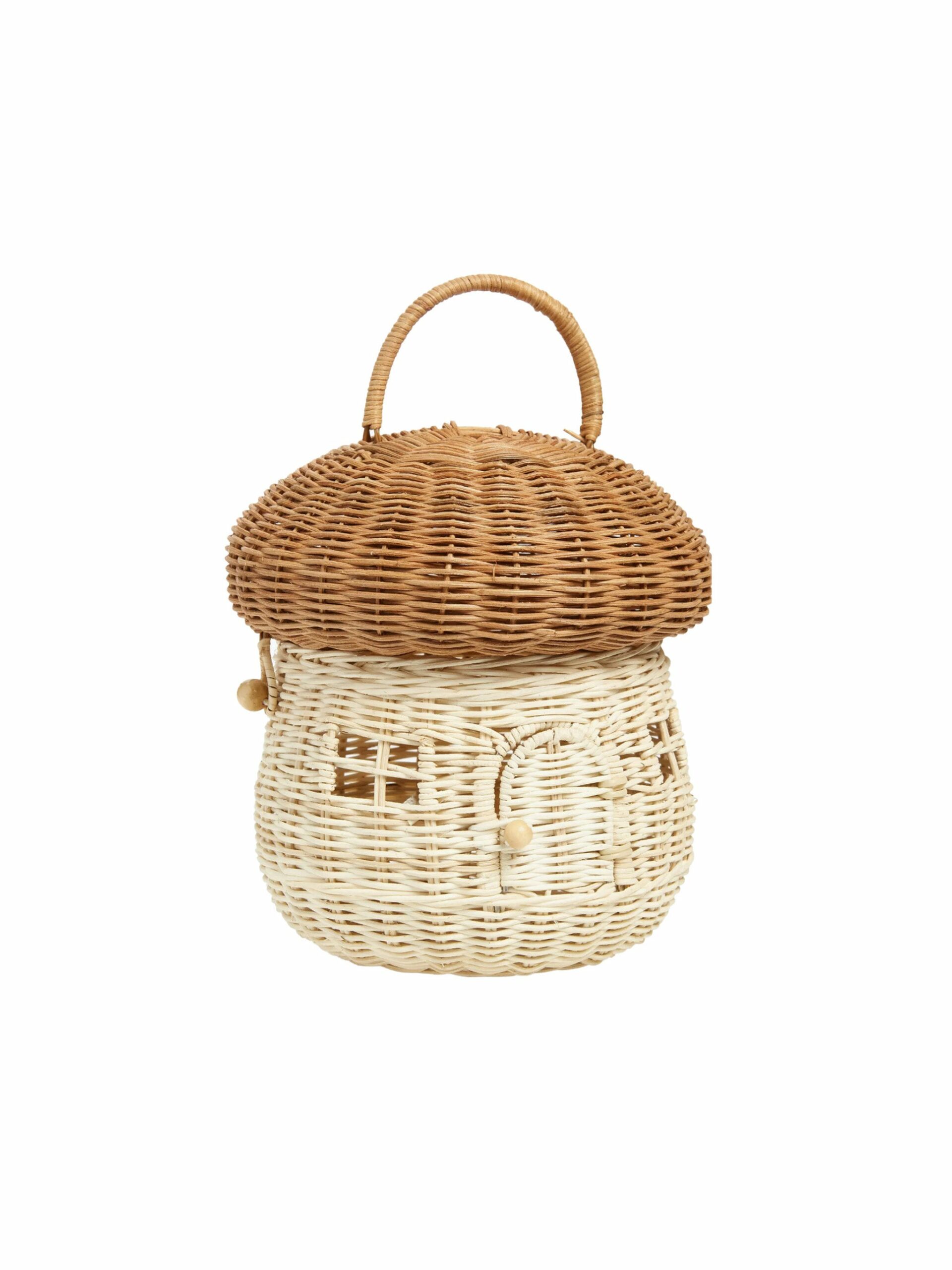 Olli Ella Natural Mushroom Basket