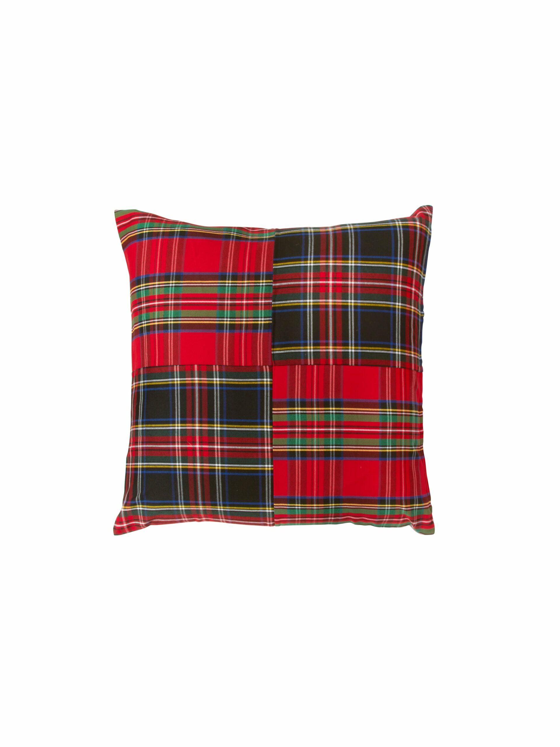 Patchwork Tartan Pillow