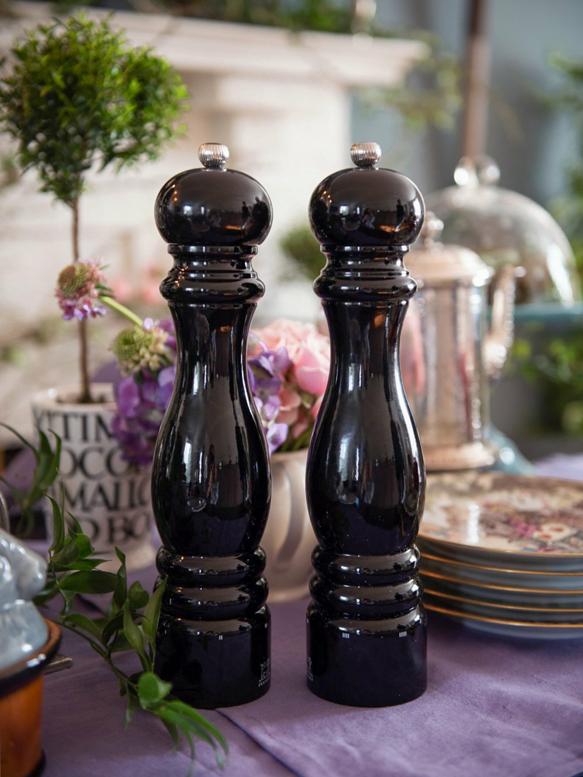 Peugeot Paris U’Select Black Lacquer Salt and Pepper Mills