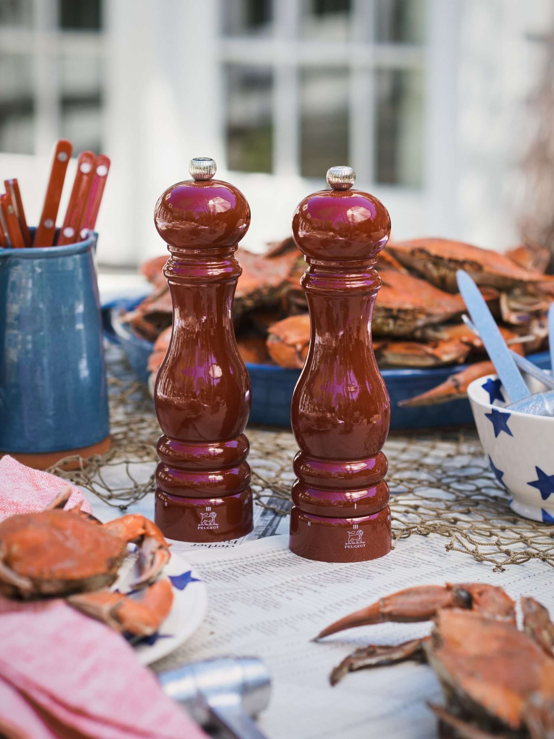 Peugeot Paris U’Select Red Lacquer Salt and Pepper Mills