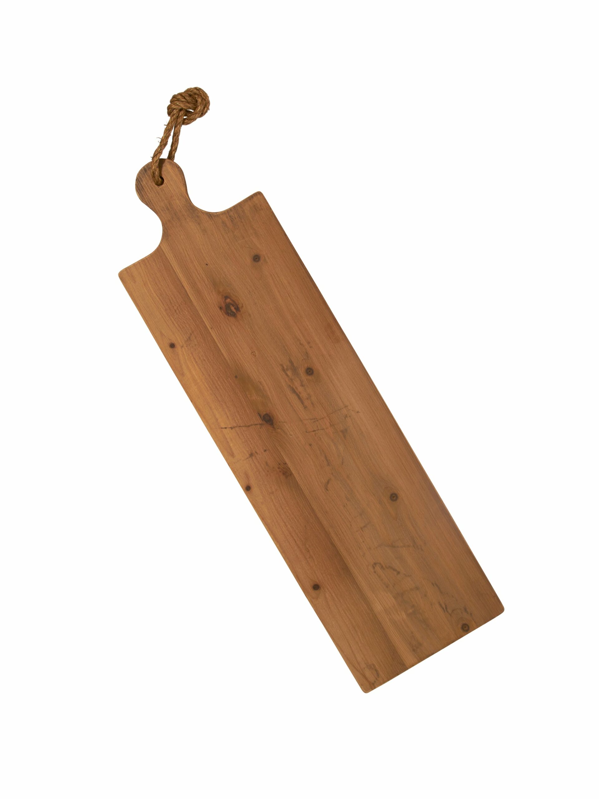 Pine Rope Handled Charcuterie Board