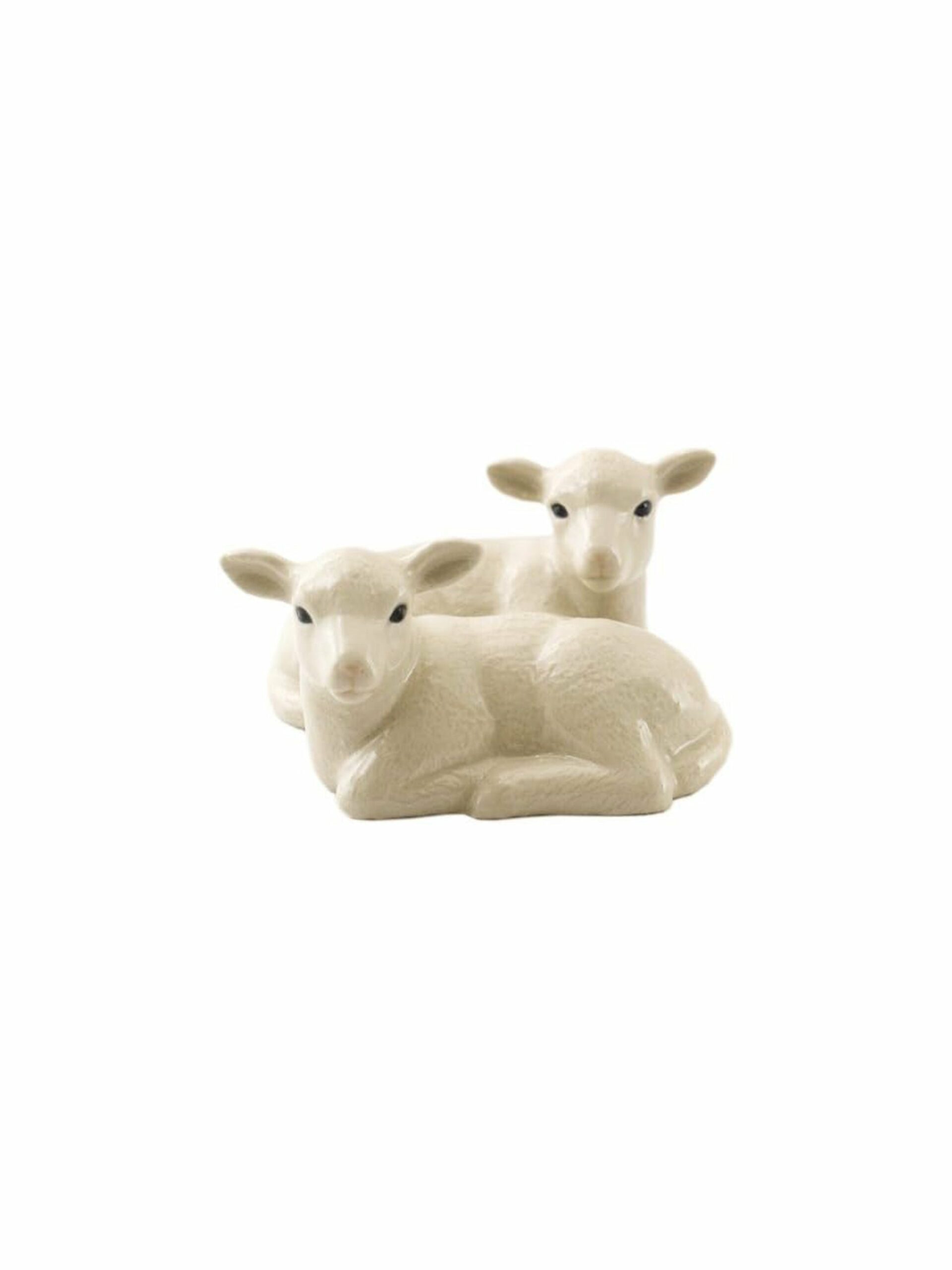 Quail Ceramics Lamb Salt & Pepper Shakers