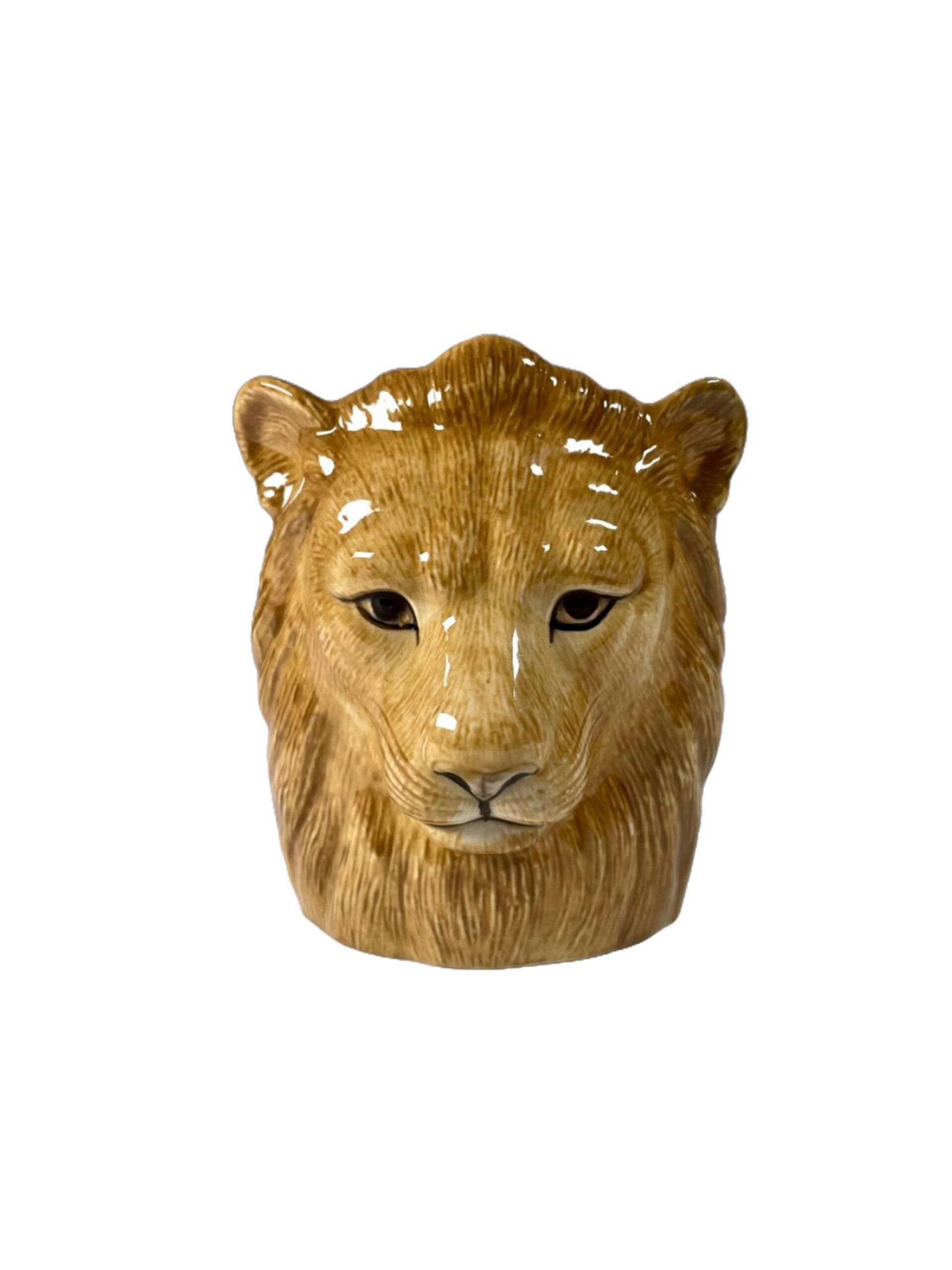 Quail Ceramics Lion Pencil Pot