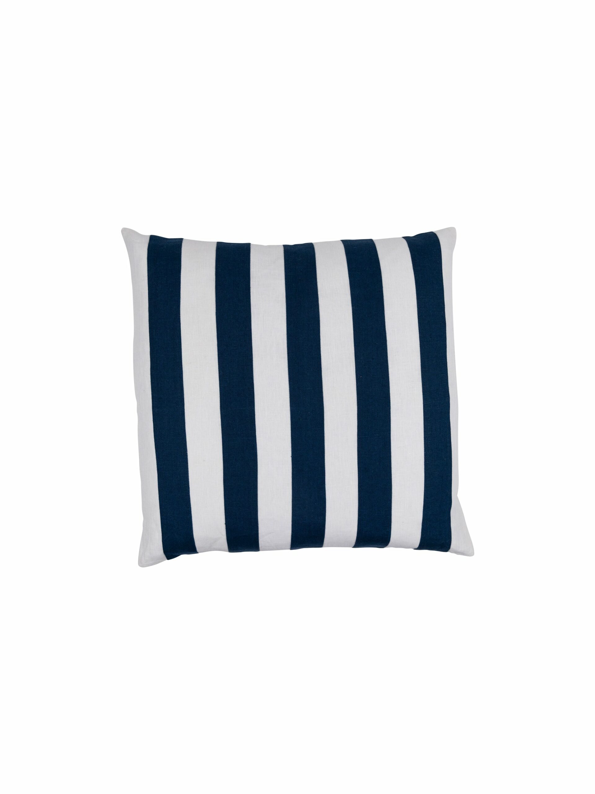 Rugby Stripe Linen Pillow