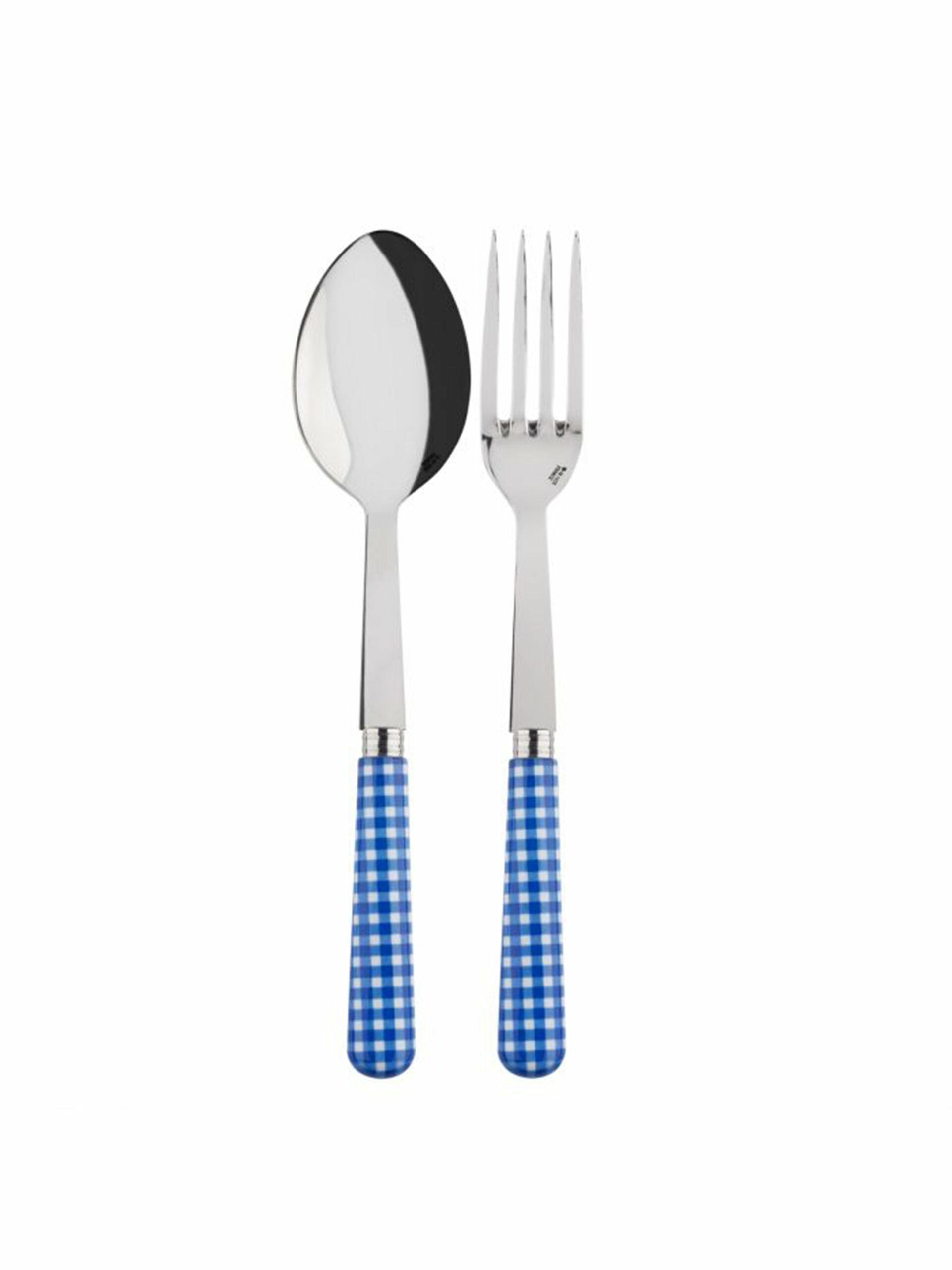 Sabre Paris Gingham Blue Serving Set