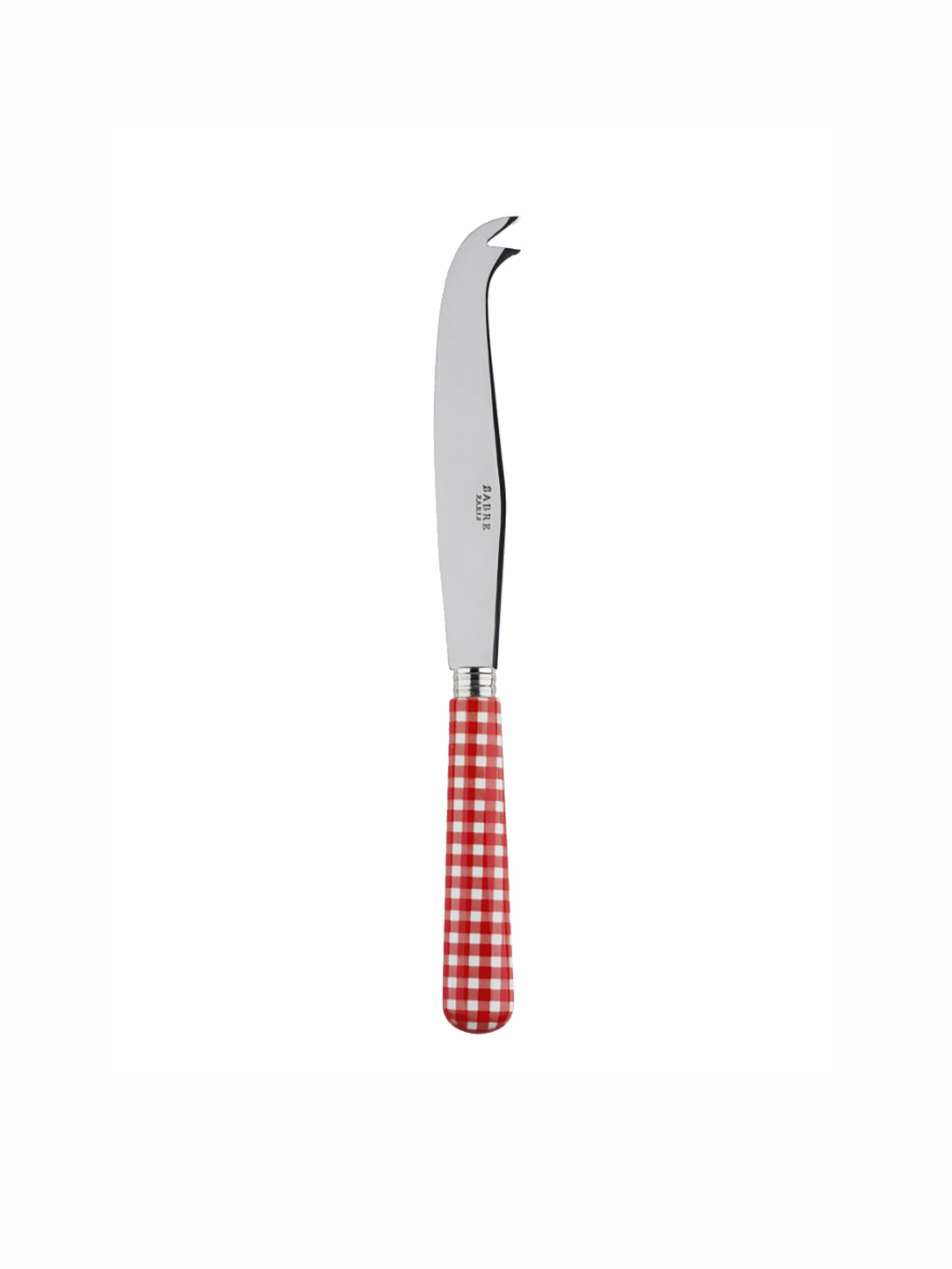 Sabre Paris Gingham Red Cheese Knives