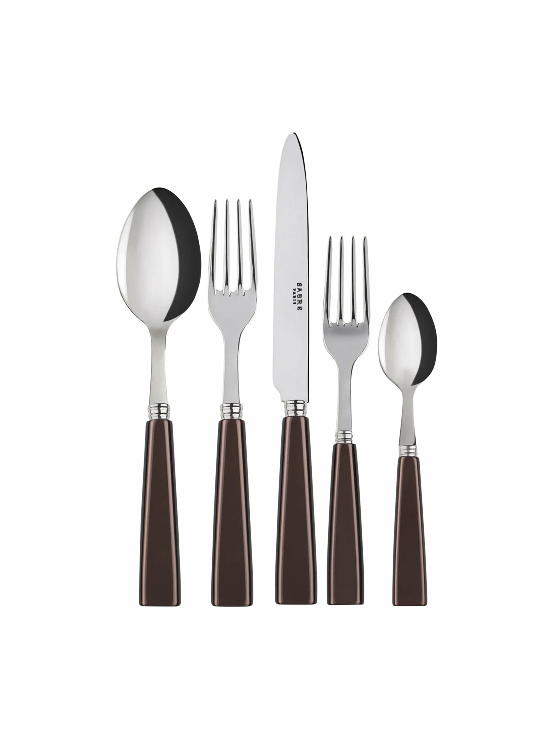 Sabre Paris Icone Brown 5 Piece Place Setting