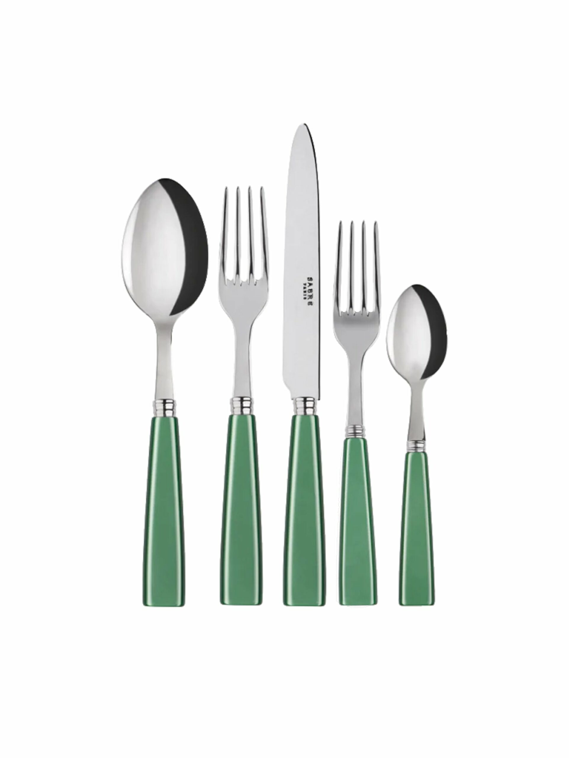 Sabre Paris Icone Garden Green 5 Piece Place Setting