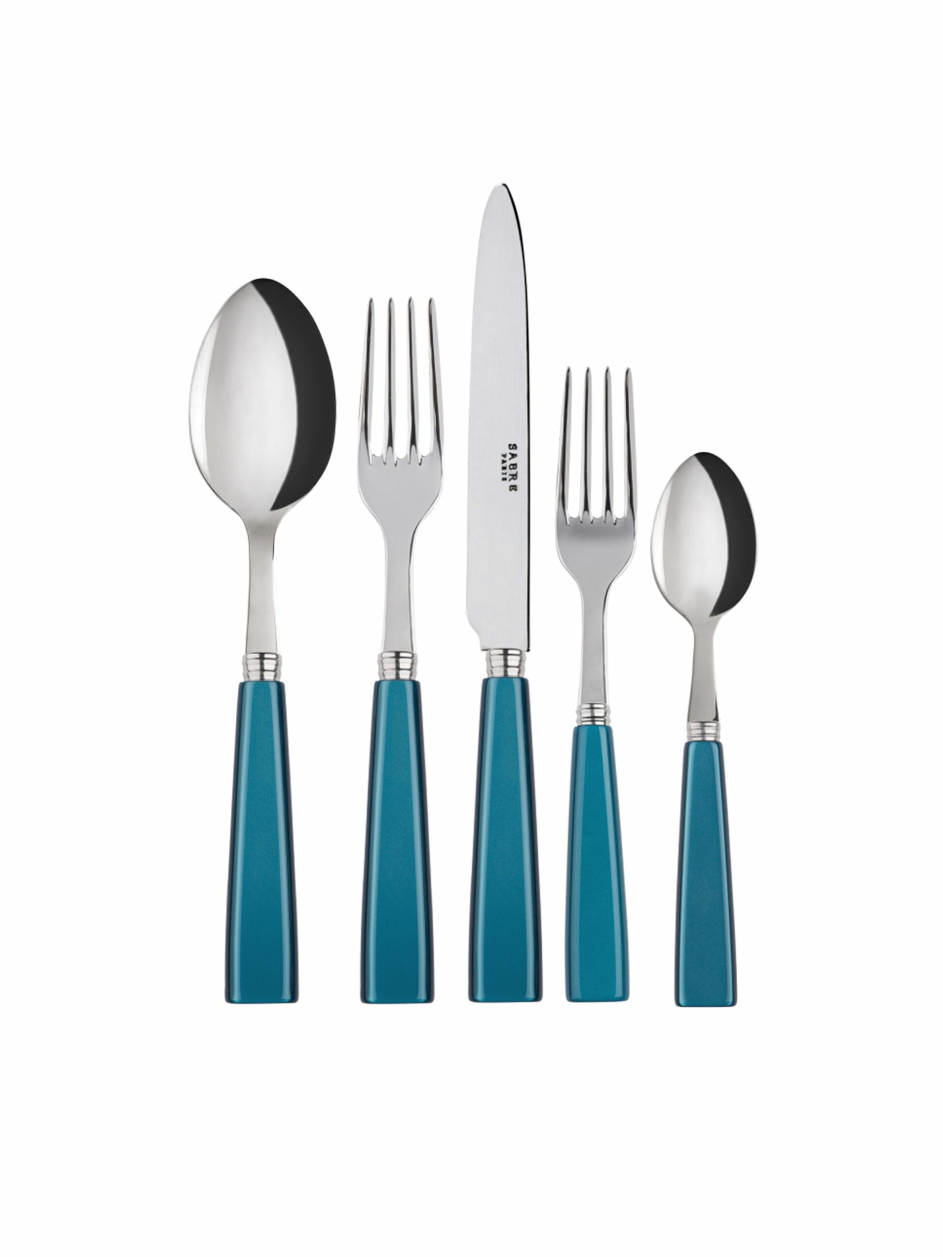 Sabre Paris Icone Marine Blue 5 Piece Place Setting