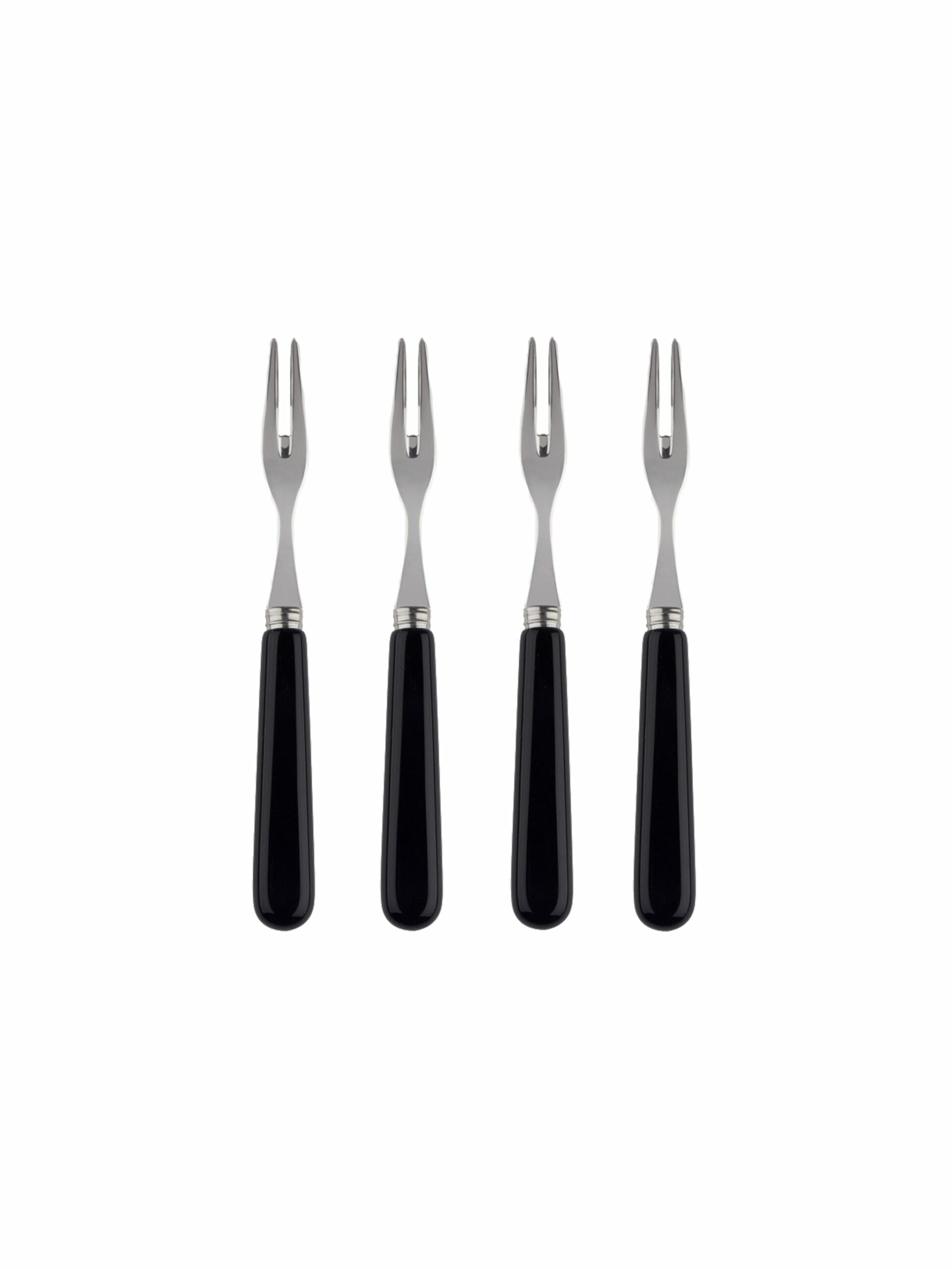 Sabre Paris Pop Unis Black Cocktail Forks