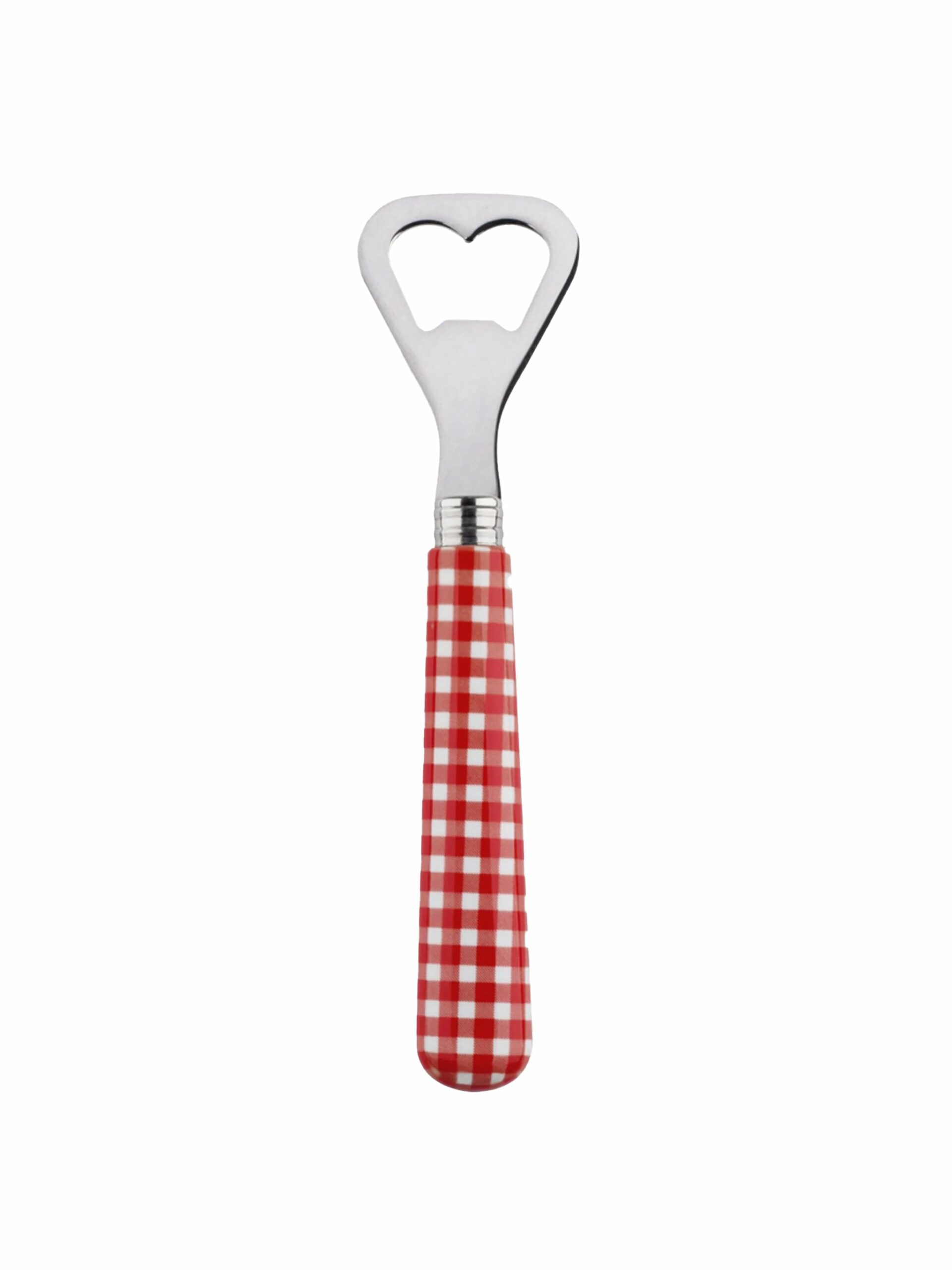 Sabre Paris Gingham Red Bottle Opener